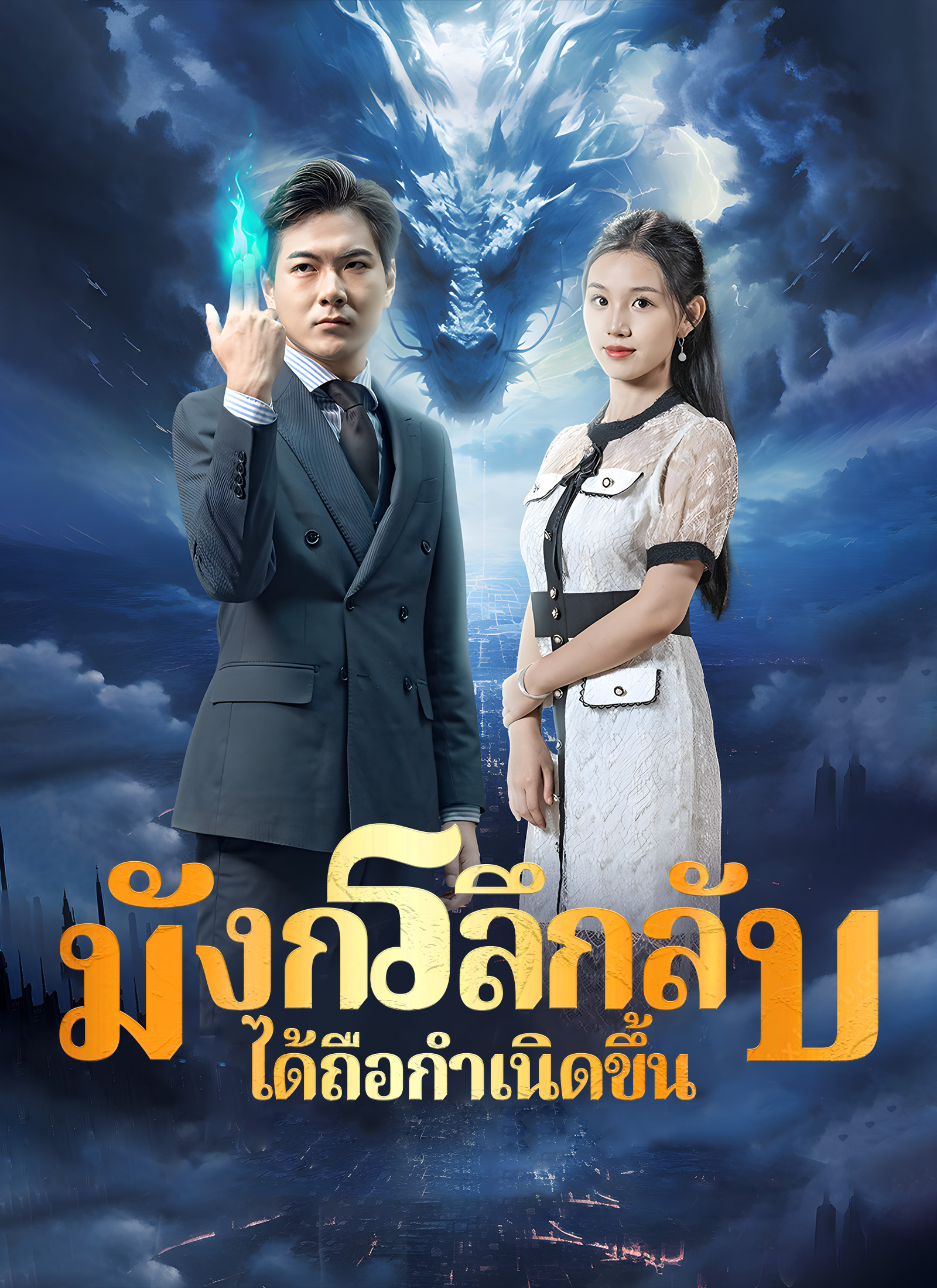 หน้าปกมังกรลึกลับได้ถือกำเนิดขึ้น