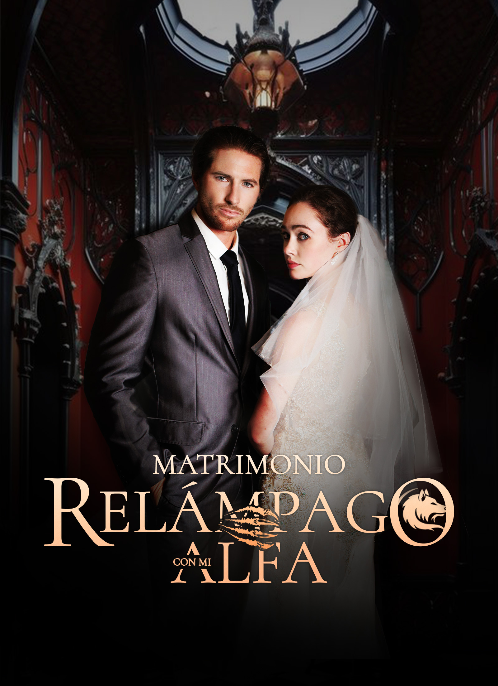 Portada de Matrimonio relámpago con mi Alfa