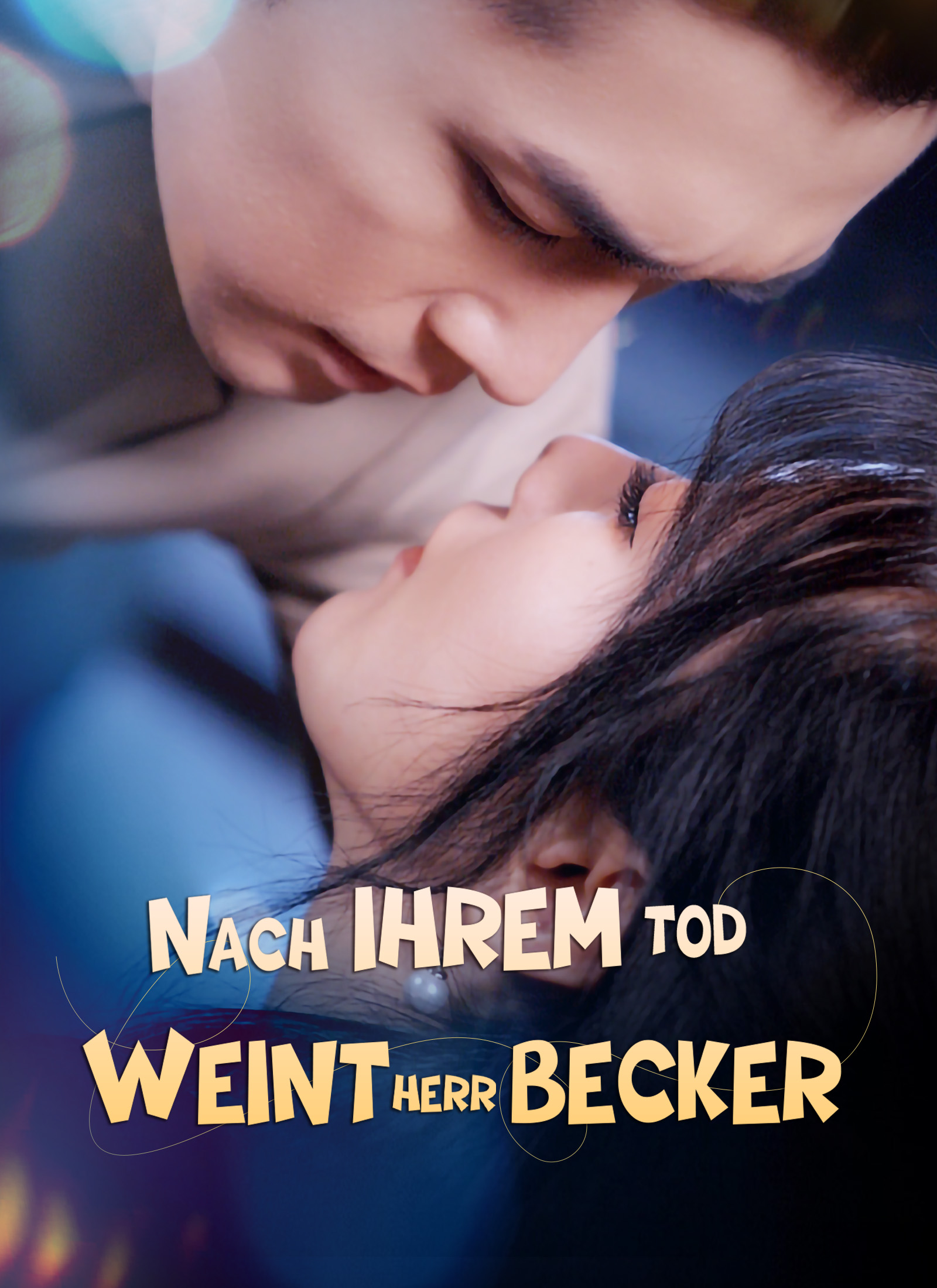 Nach ihrem Tod weint Herr Becker vor ihrem Grab einen Fluss
