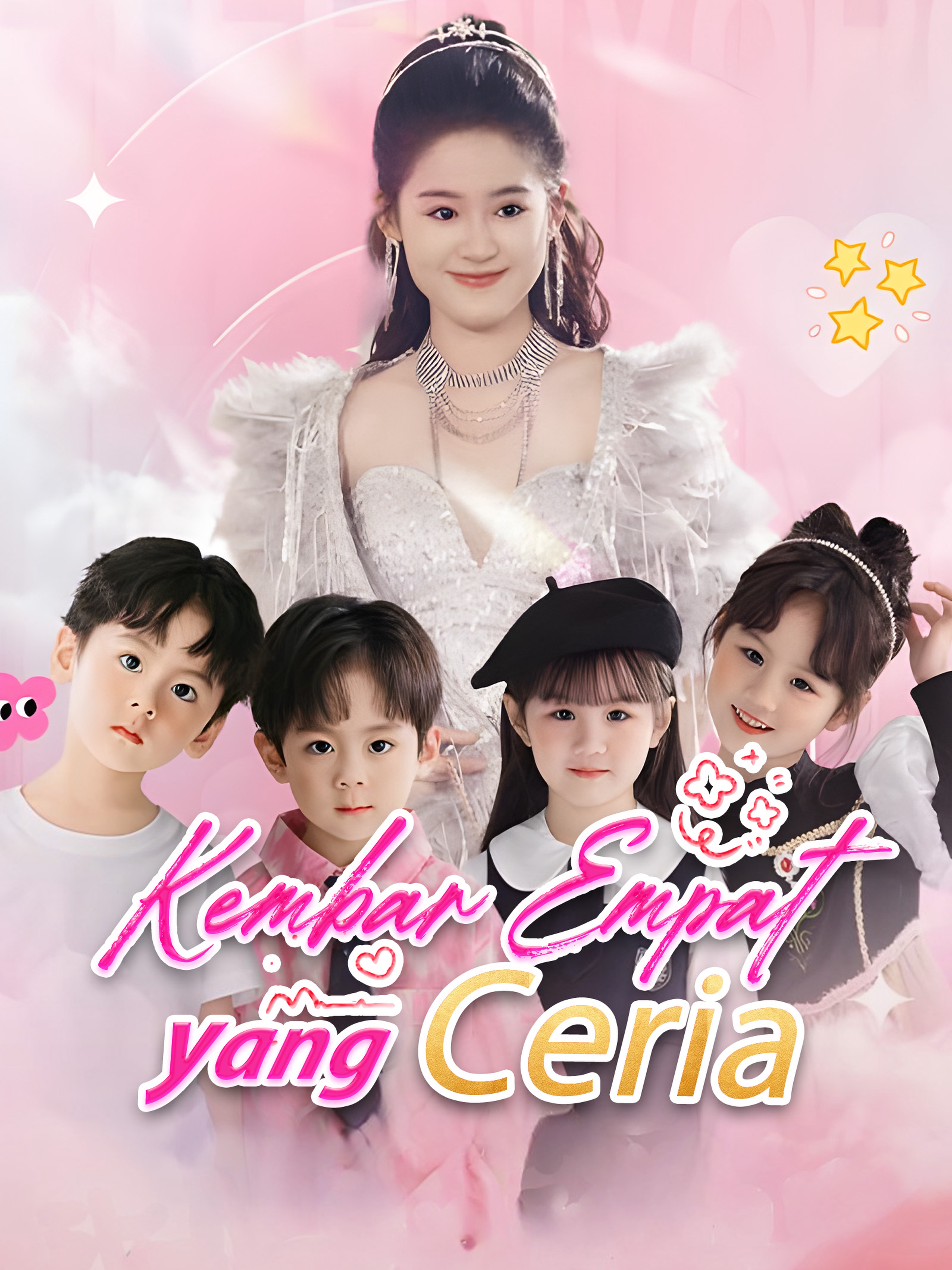 Kembar Empat yang Ceria