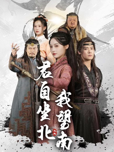 君自坐北我望南