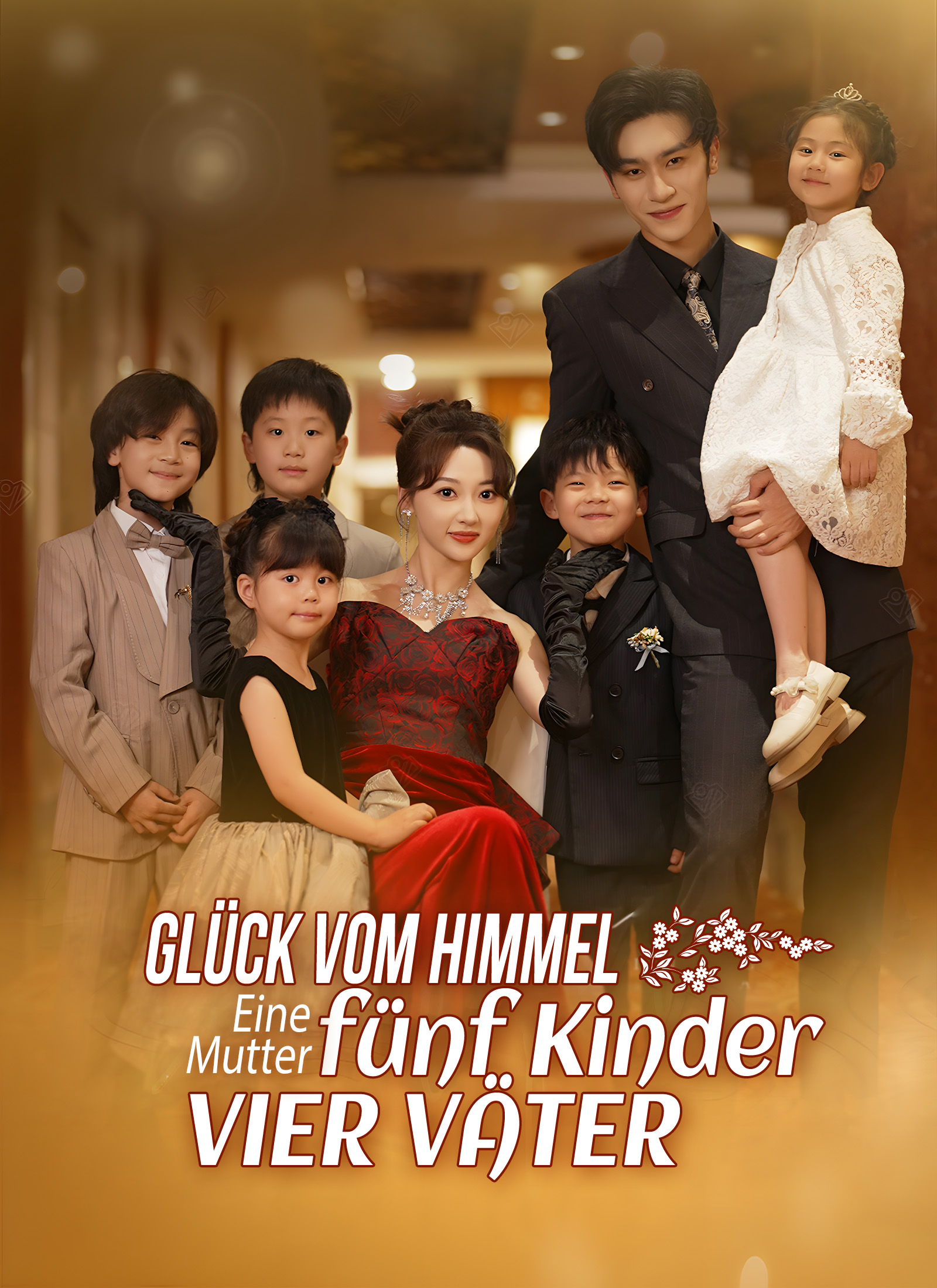 Cover von Glück vom Himmel: Eine Mutter, fünf Kinder, vier Väter