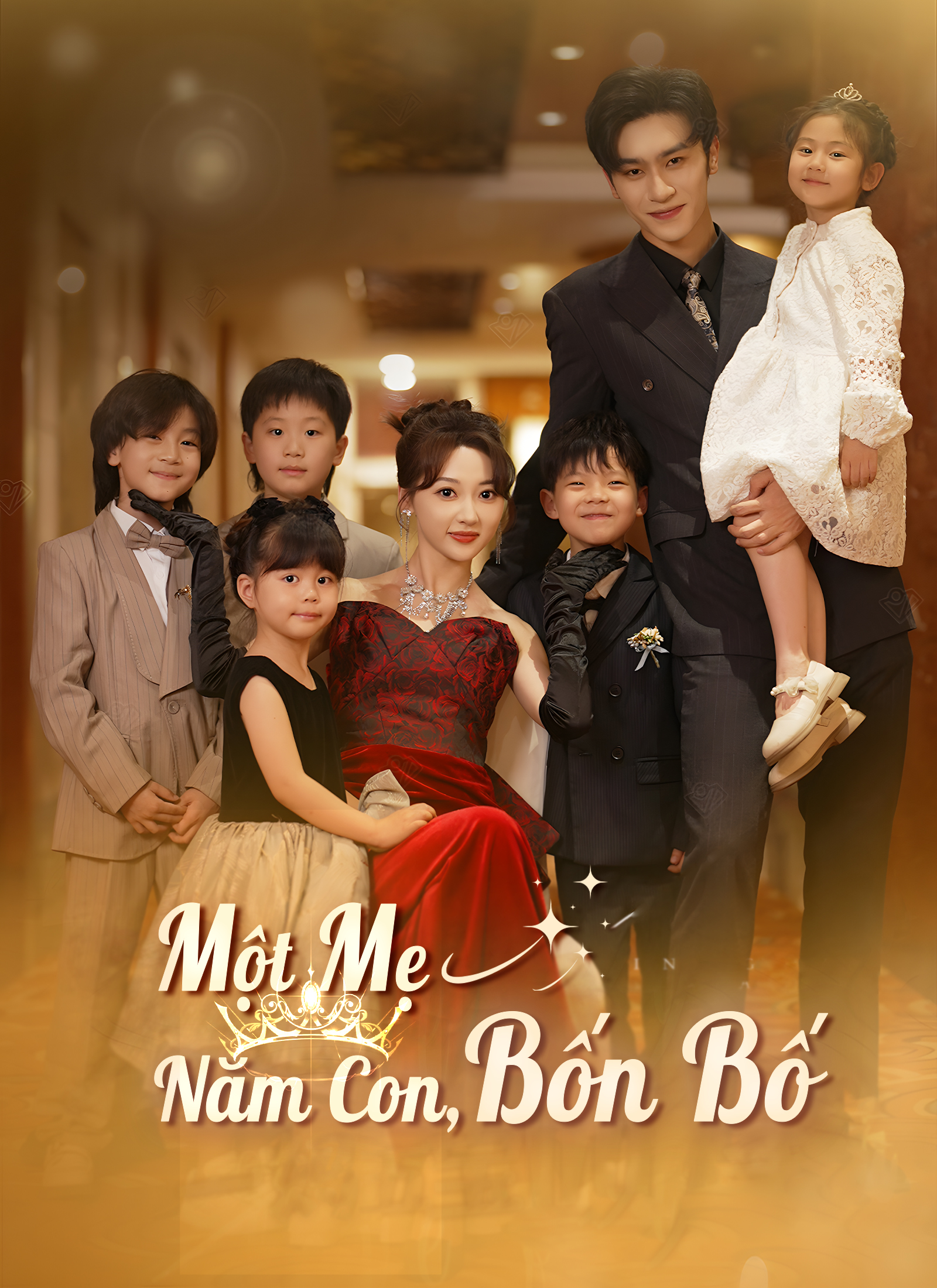 Ảnh bìa Một Mẹ, Năm Con, Bốn Bố