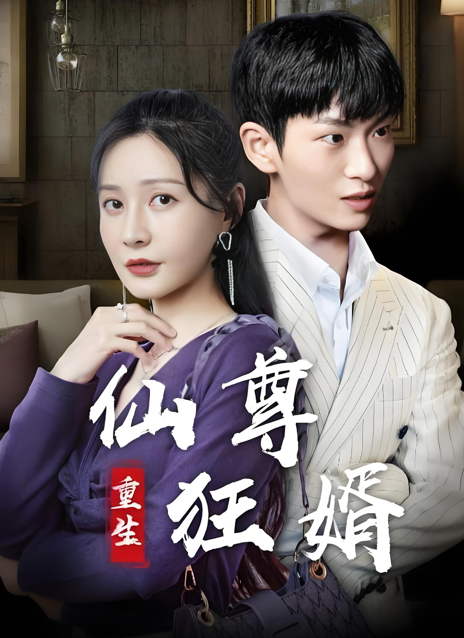 《重生仙尊狂婿》封面