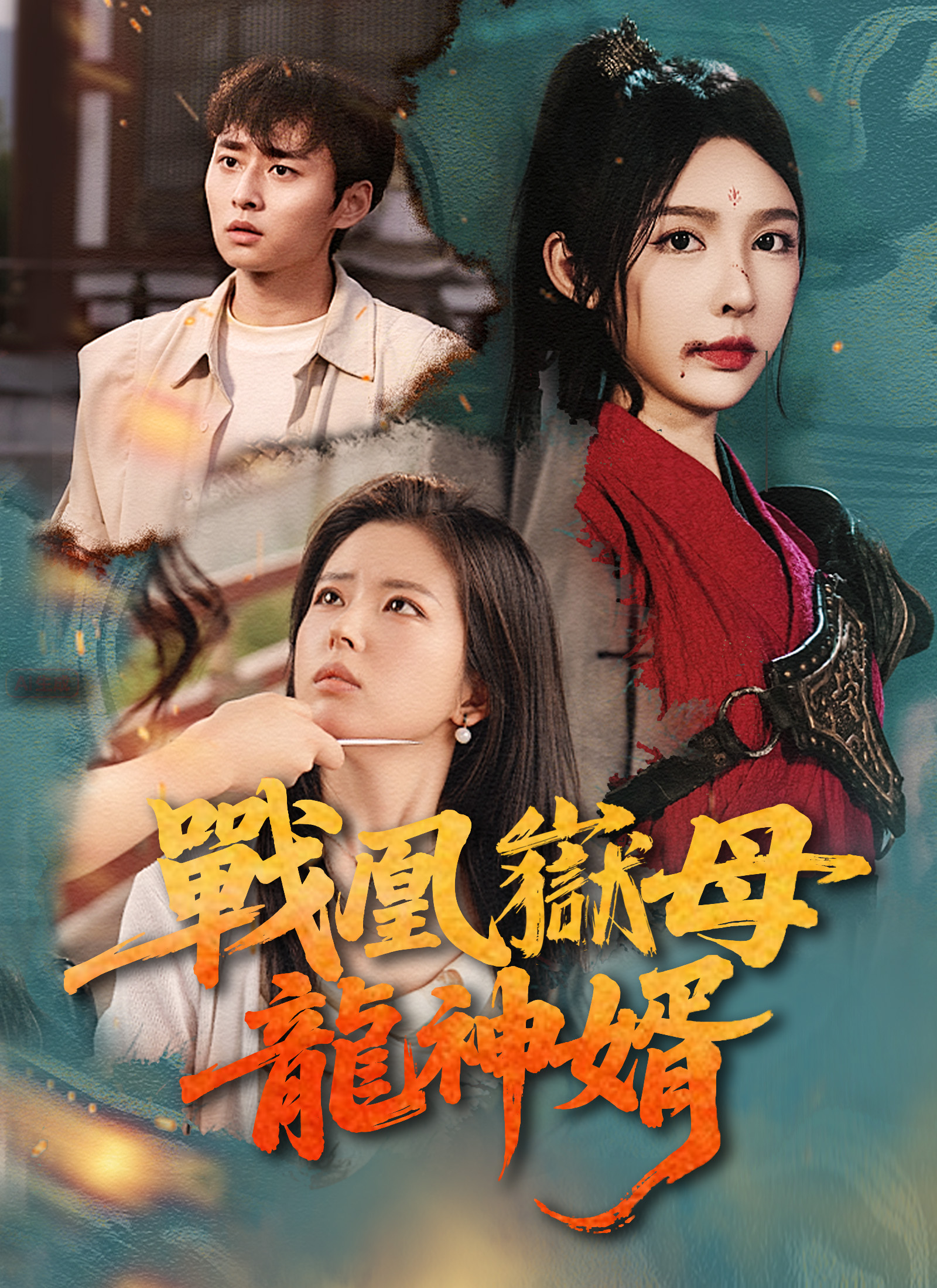 《戰凰嶽母龍神婿》封面
