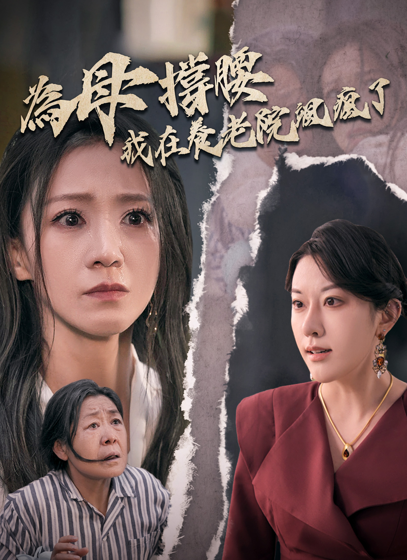 《為母撐腰,我在養老院颯瘋了》封面