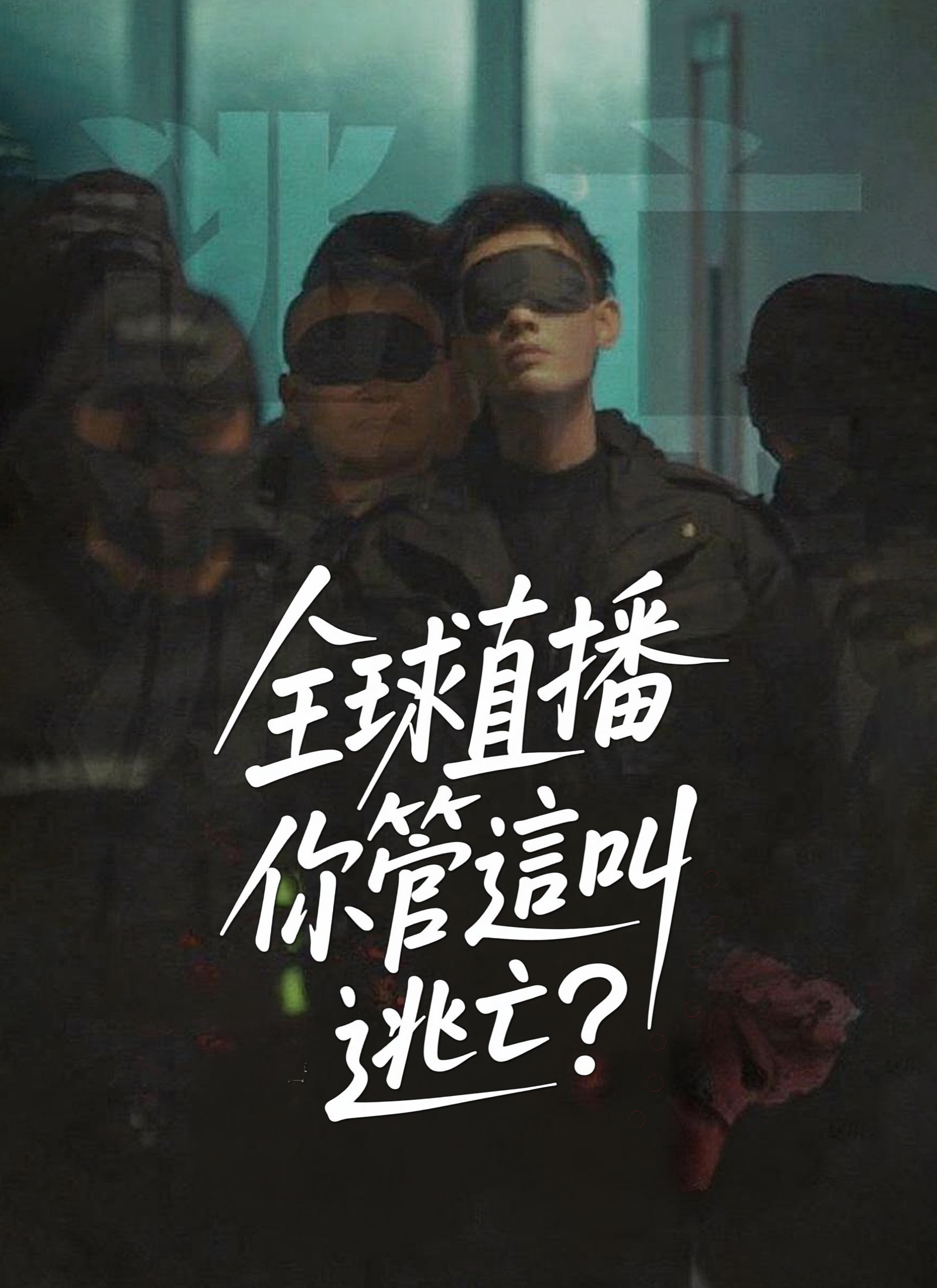 《全球直播，你管這叫逃亡？》封面