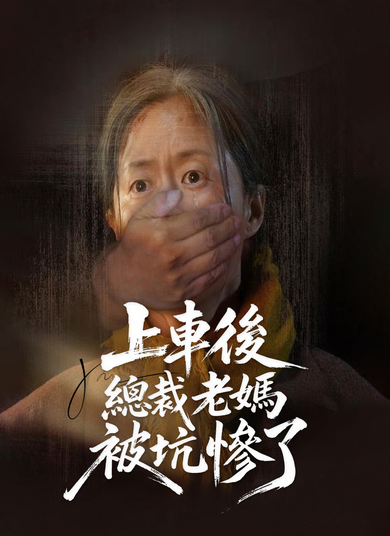 《上車後，總裁老媽被坑慘了》封面