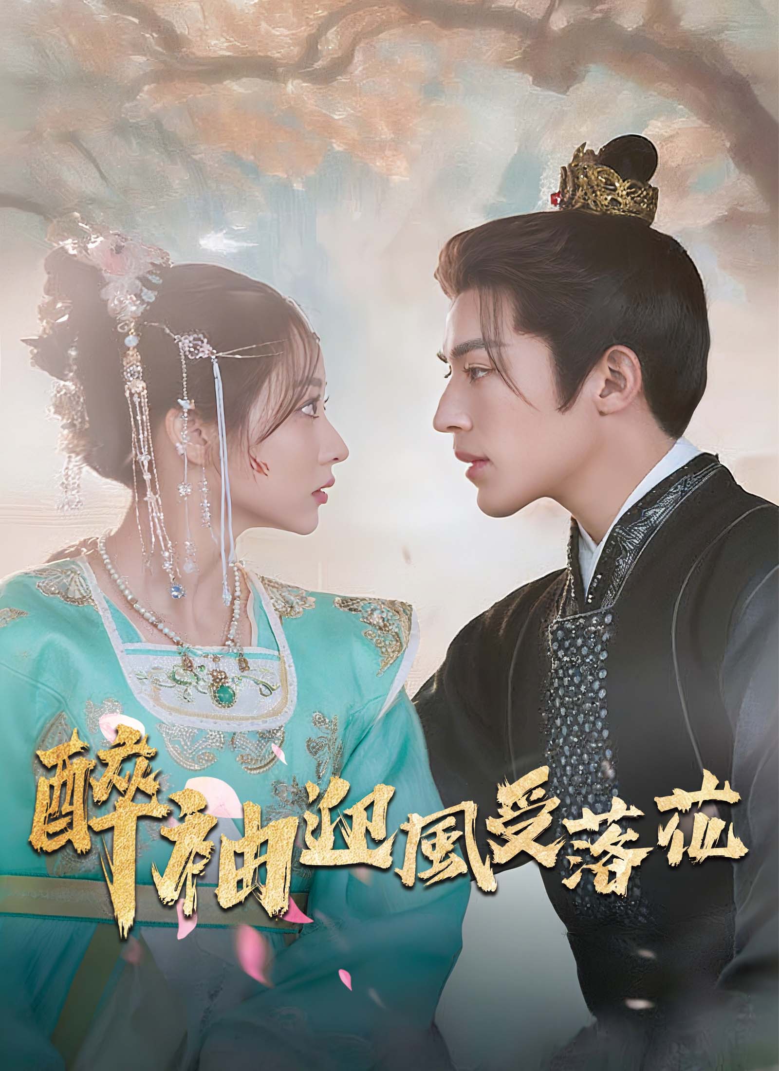 《醉袖迎風受落花》封面