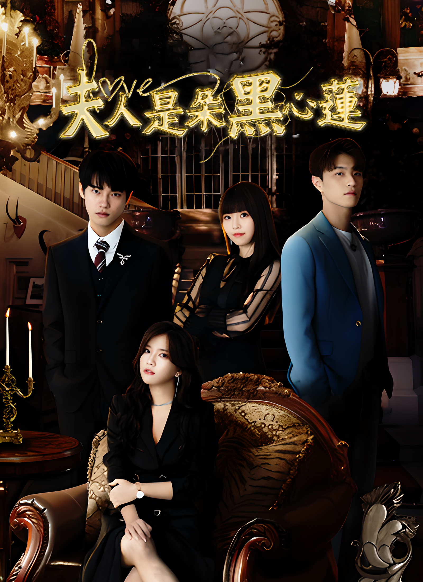 《夫人是朵黑心蓮》封面