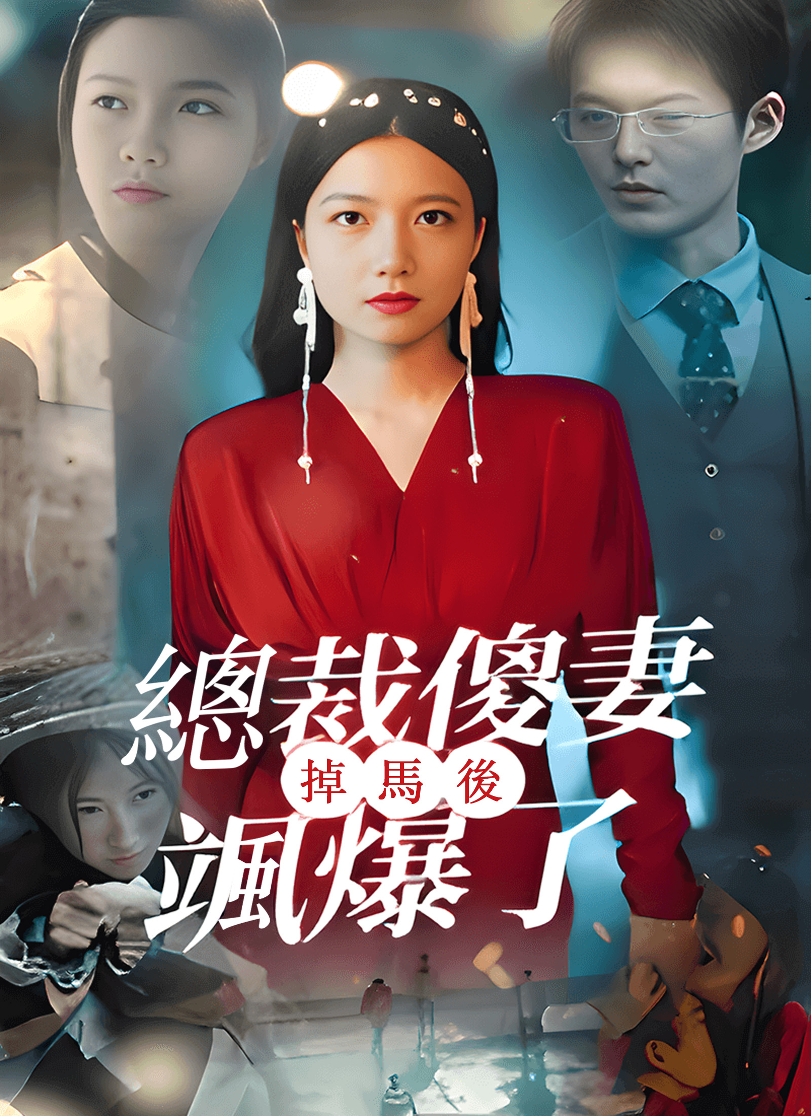 《掉馬後，總裁傻妻颯爆了》封面