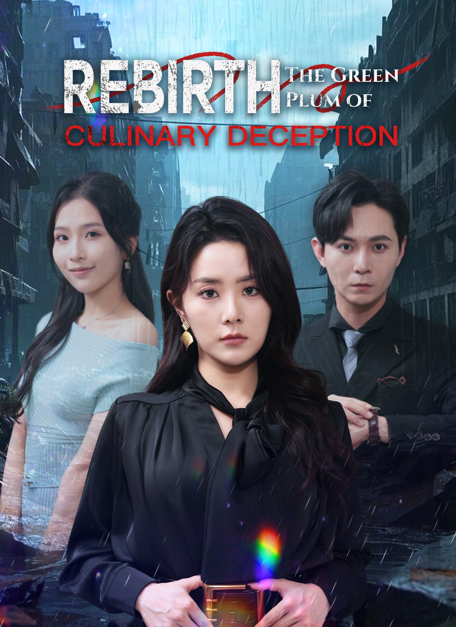 Rebirth: The Green Plum of Culinary Deception Vertical Poster