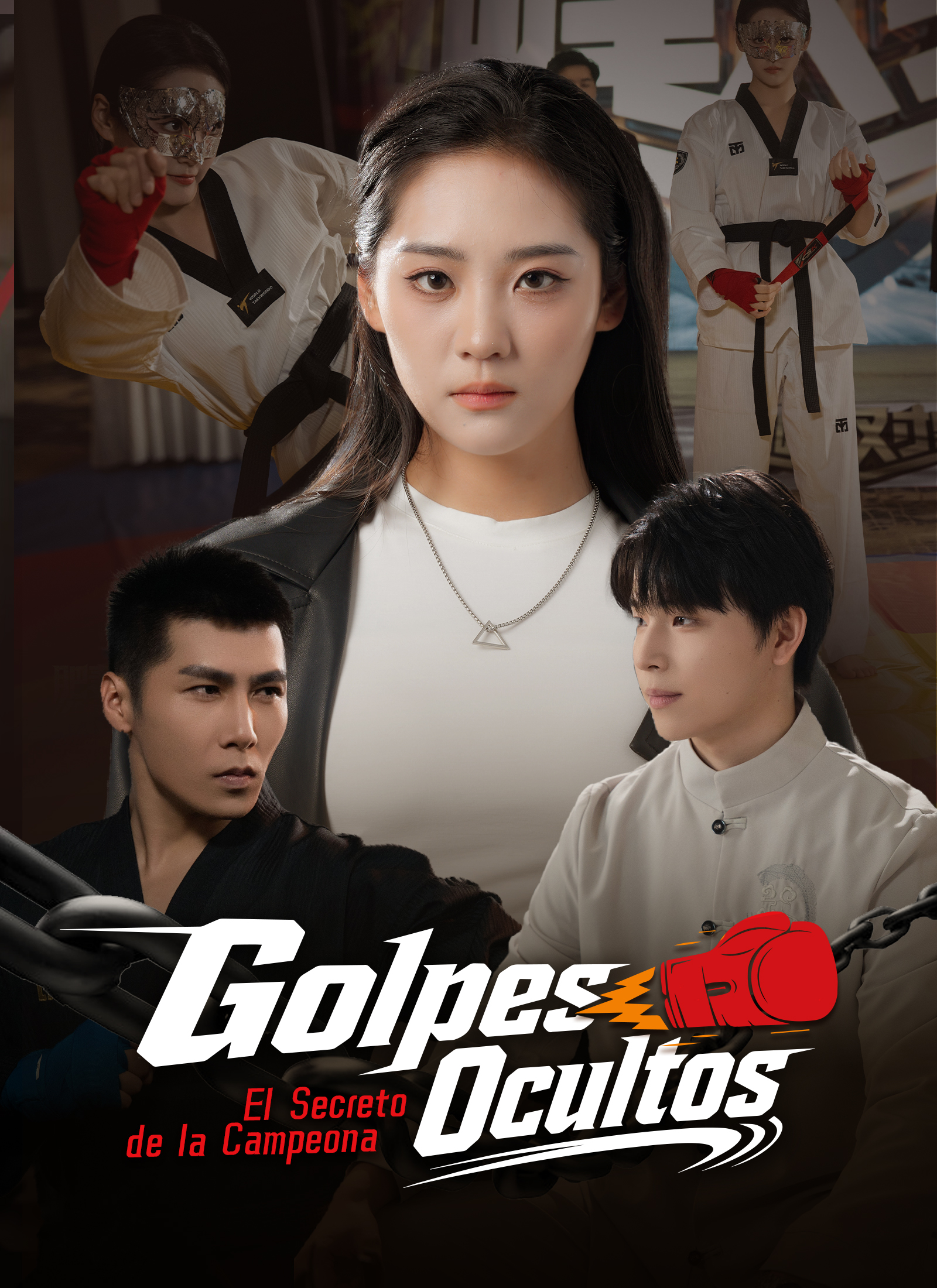 Portada de Golpes Ocultos: El Secreto de la Campeona