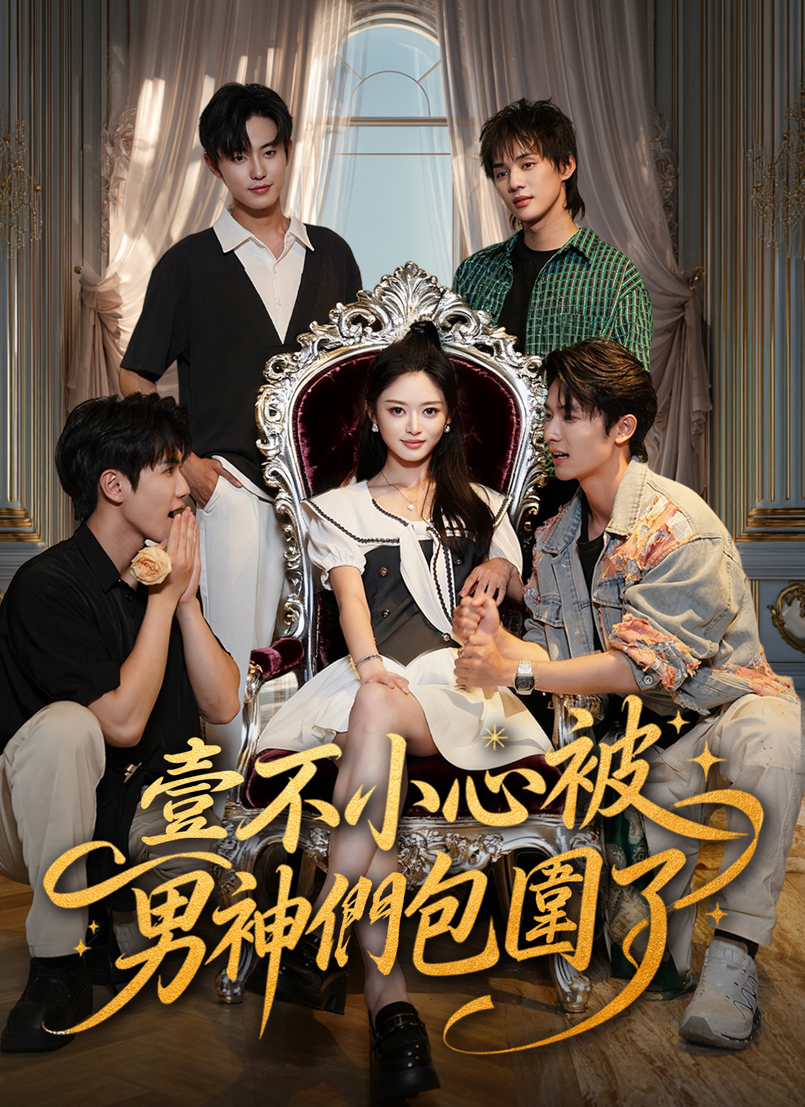 《壹不小心被男神們包圍了》封面