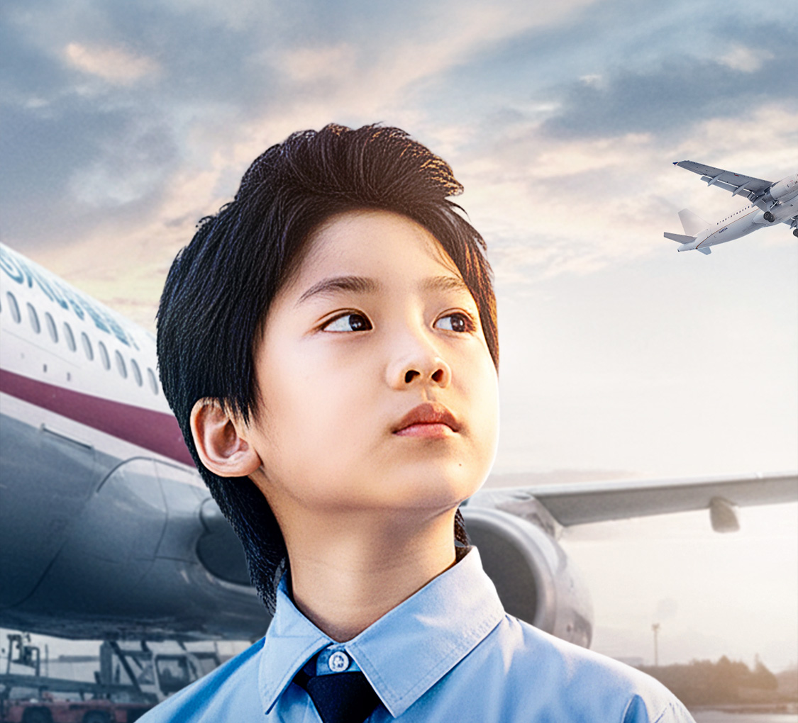 [Dubbed] Little Pilot, Big Hero Vertical Poster