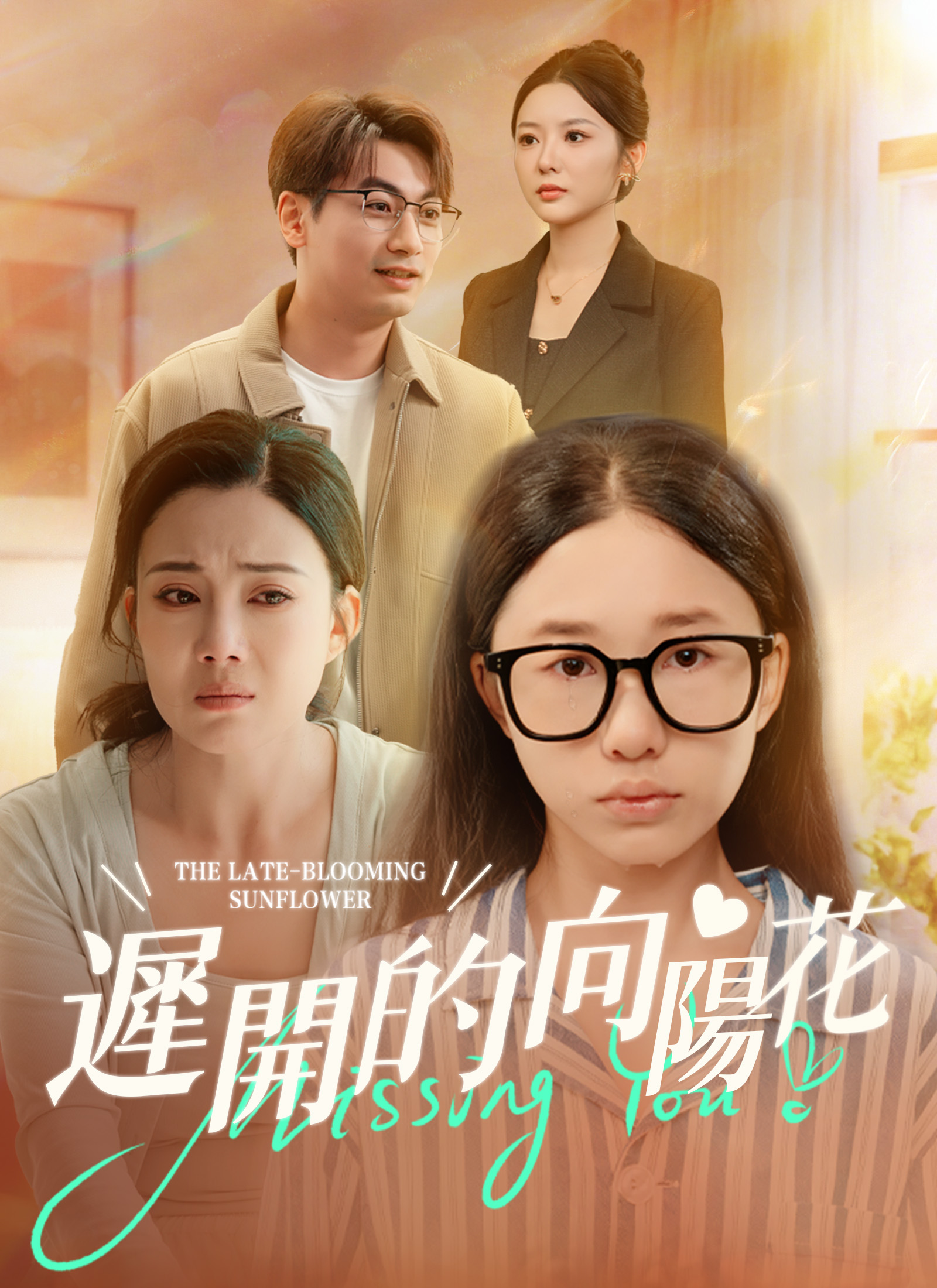 《遲開的向陽花》封面