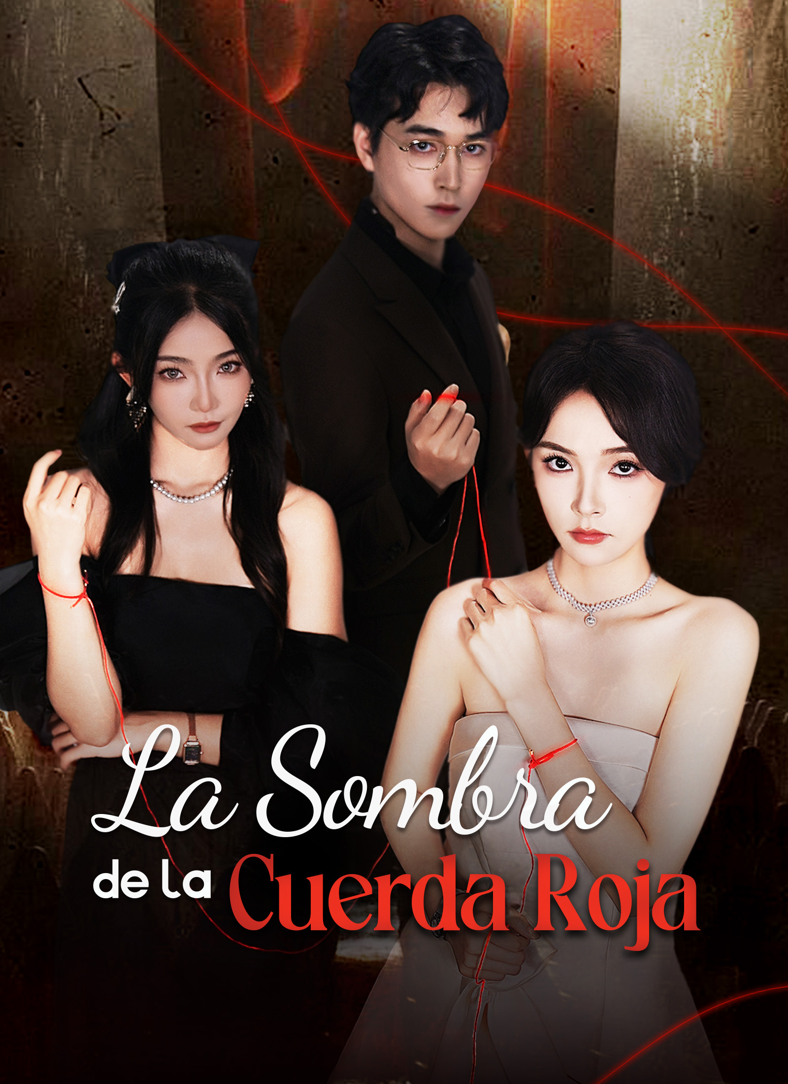 Portada de La sombra de la cuerda roja