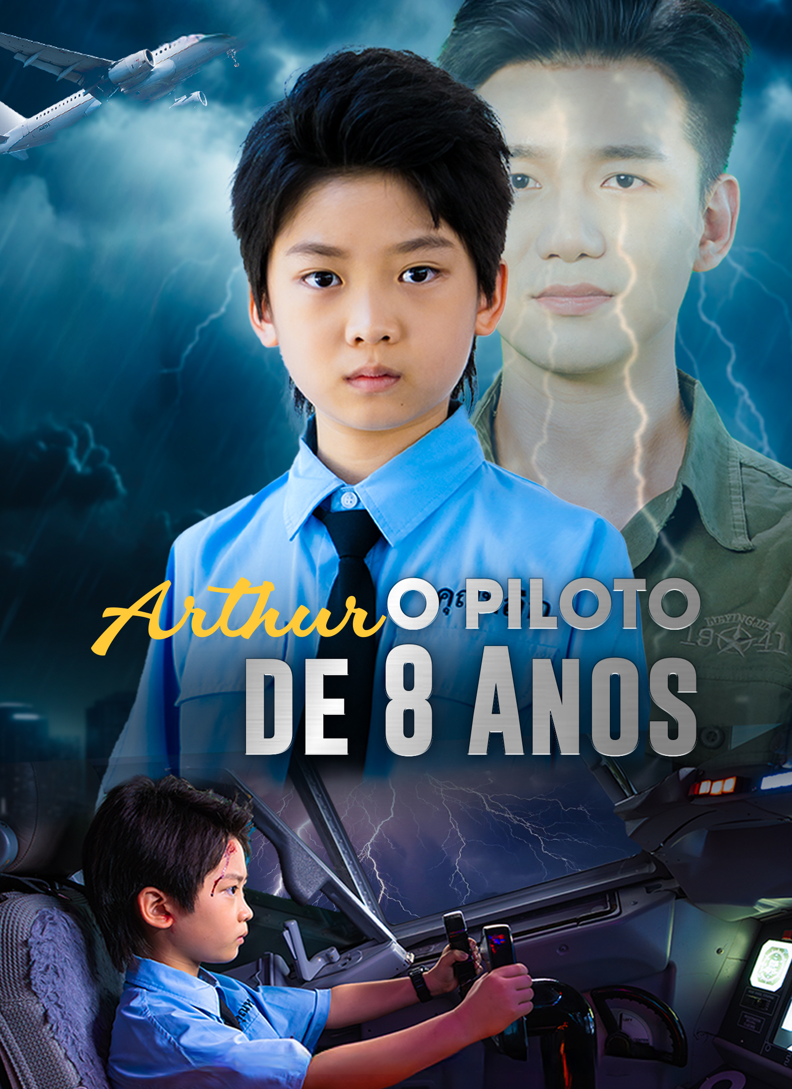 Arthur, o Piloto de 8 Anos