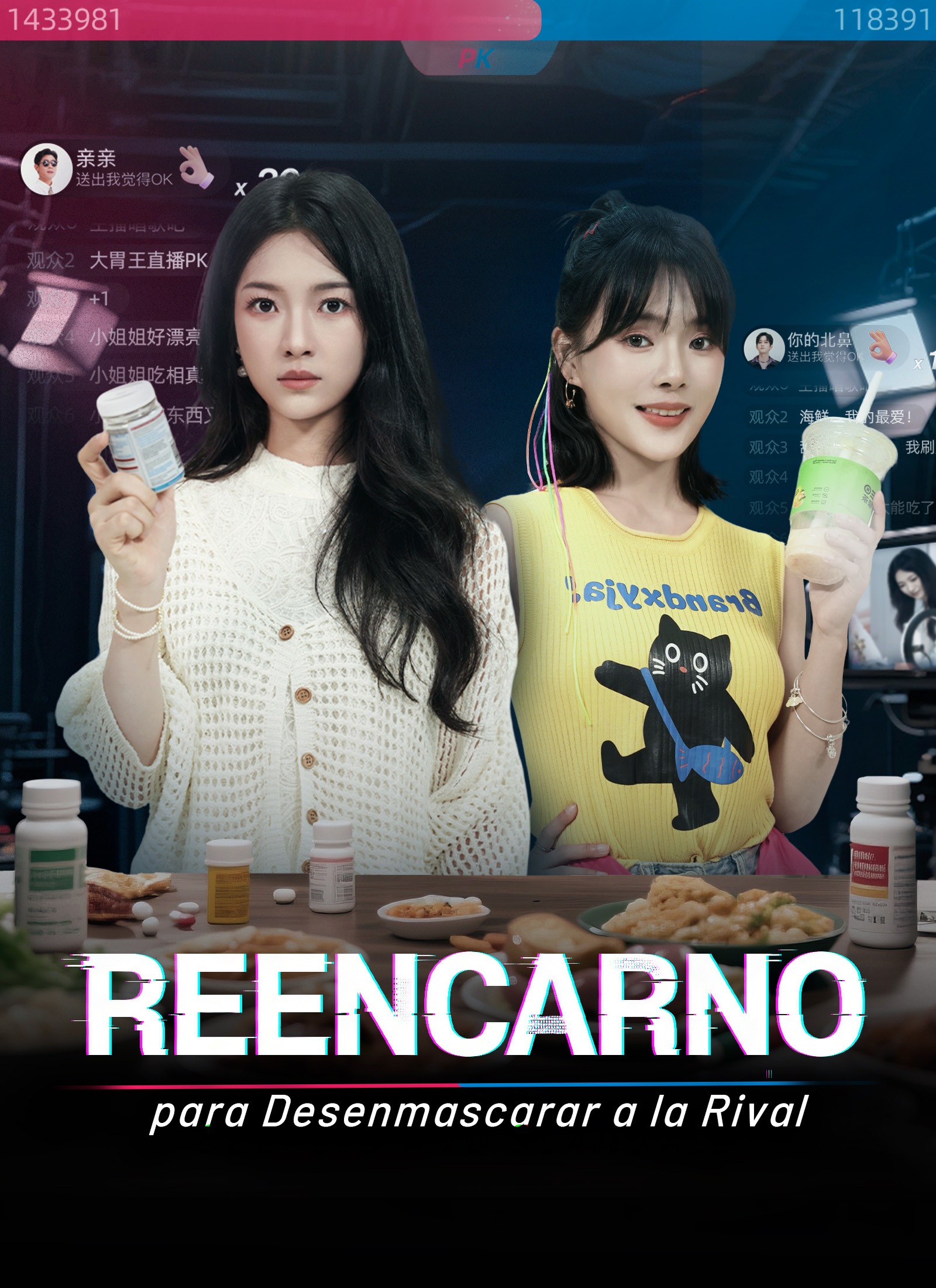 Portada de Reencarno para Desenmascarar a la Rival