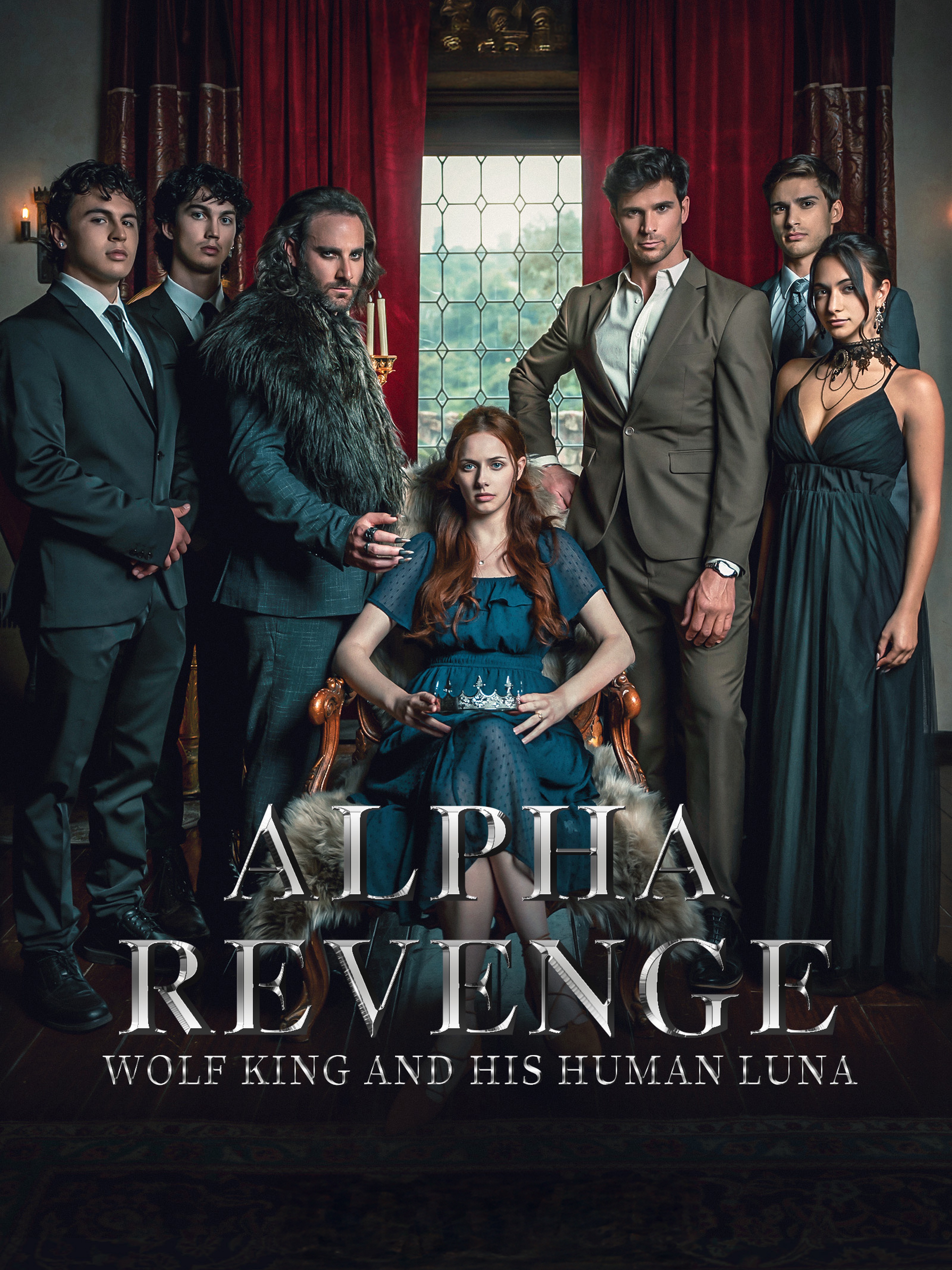 Alpha Revenge: Wolf King and His Human Luna