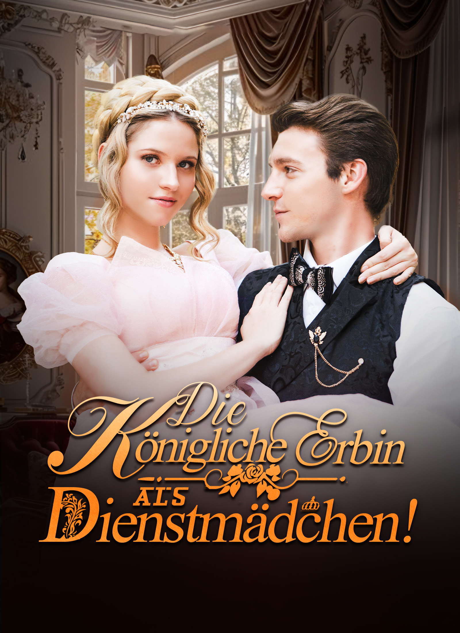 Cover von Die königliche Erbin als Dienstmädchen!