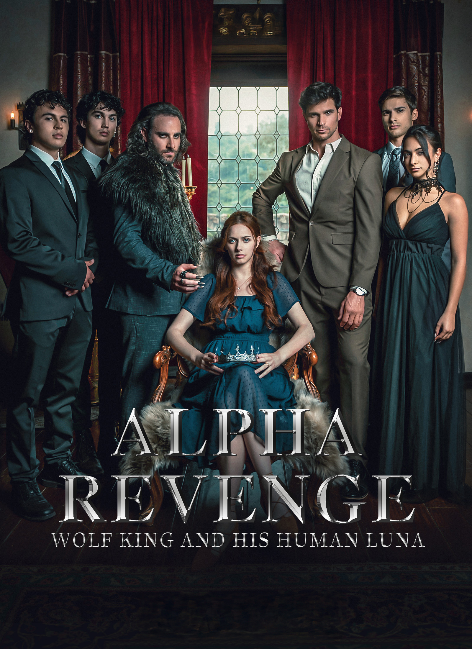 Alpha Revenge: Wolf King and His Human Luna cover