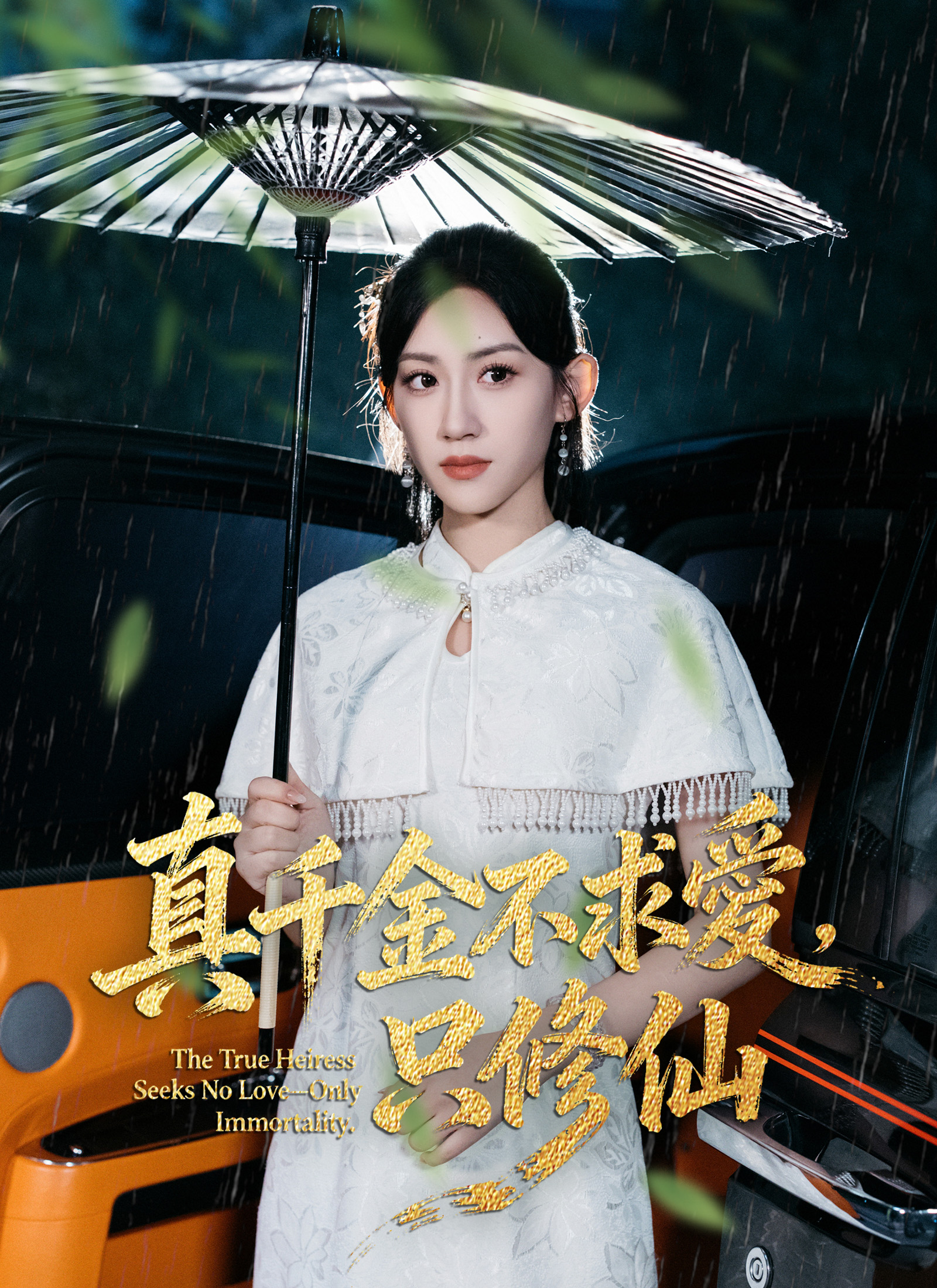 《真千金不求愛，只修仙》封面