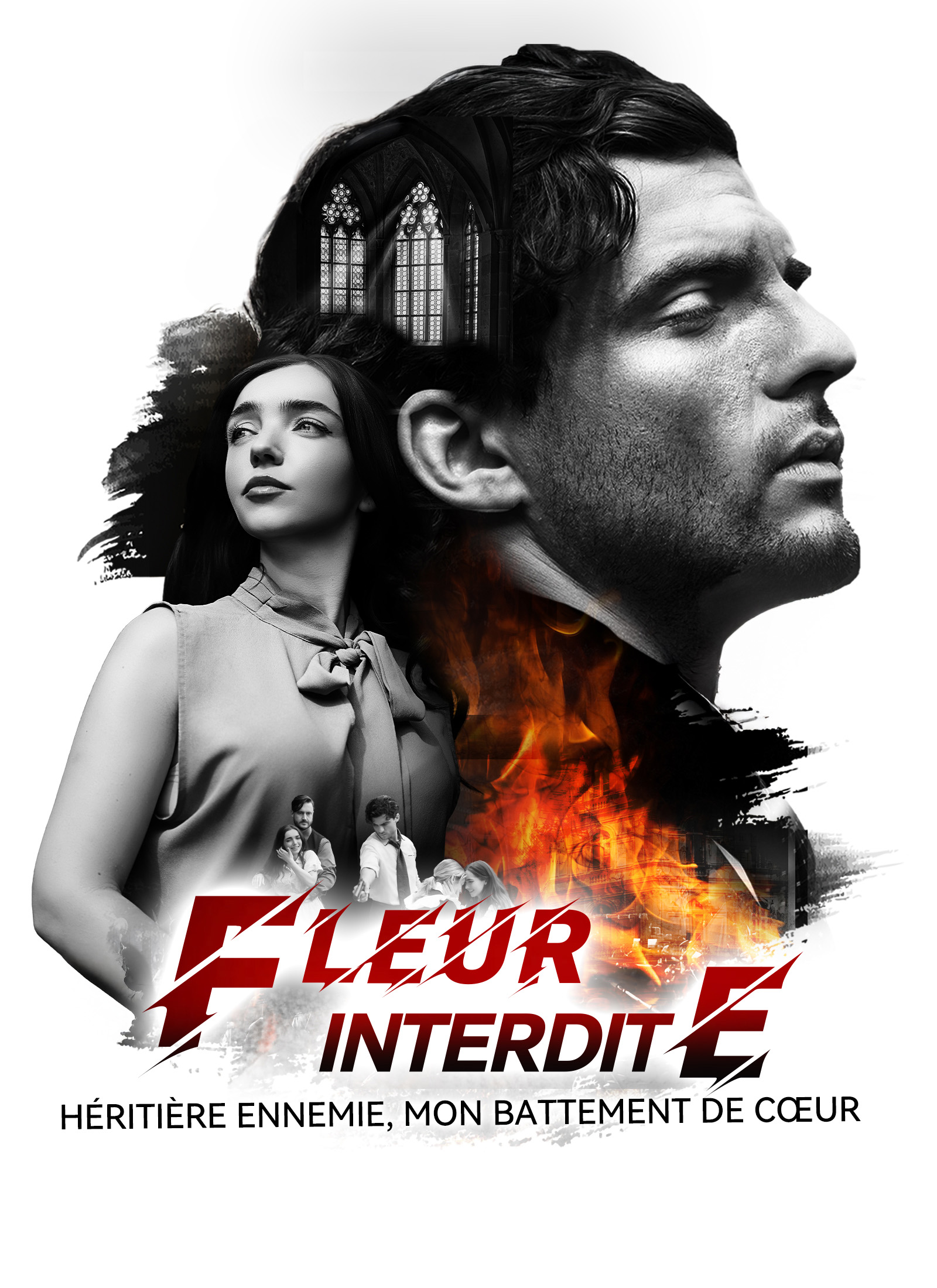 Couverture de Fleur Interdite: Héritière Ennemie, Mon Battement de Cœur