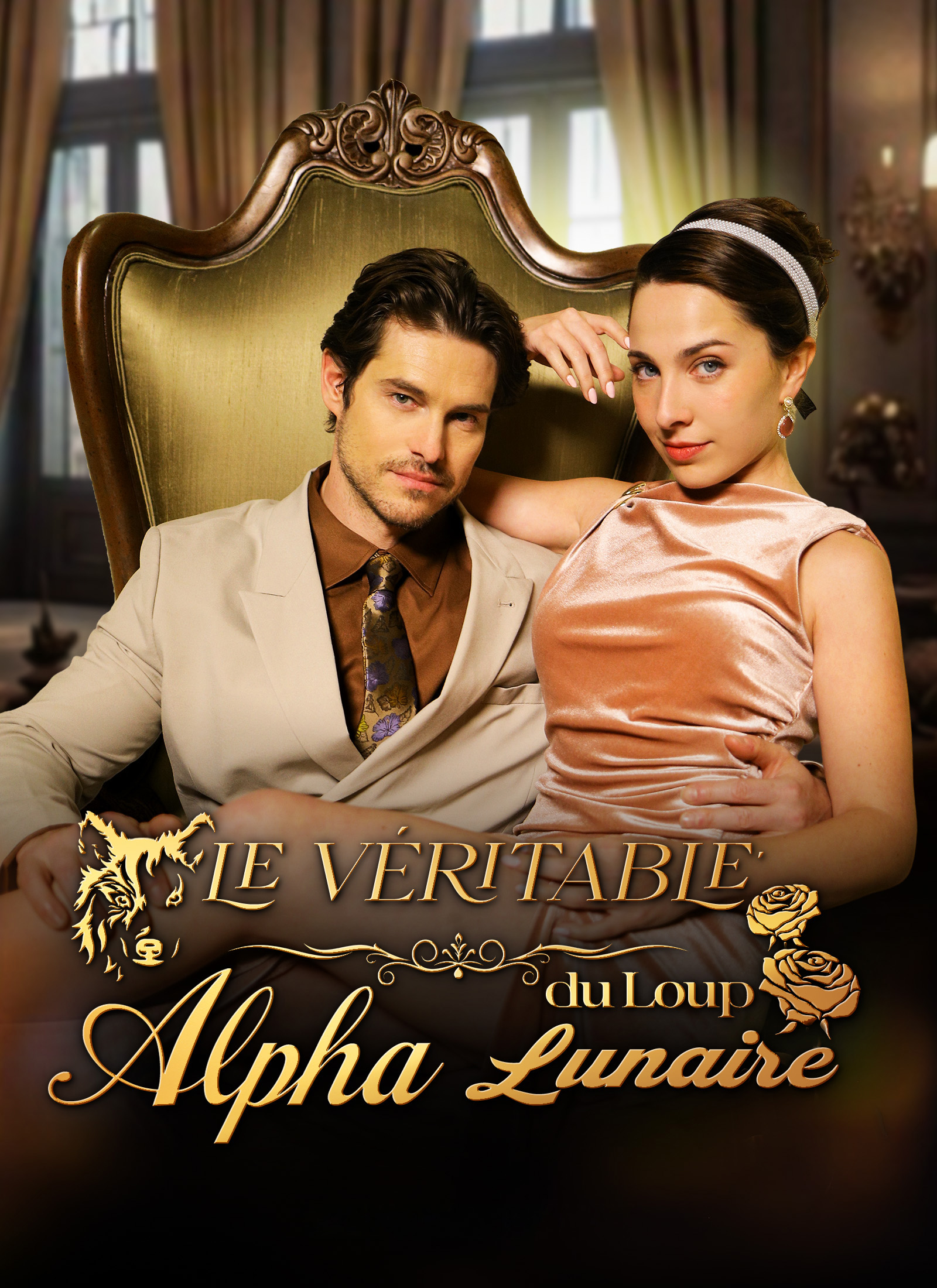 Couverture de Le Véritable Alpha du Loup Lunaire