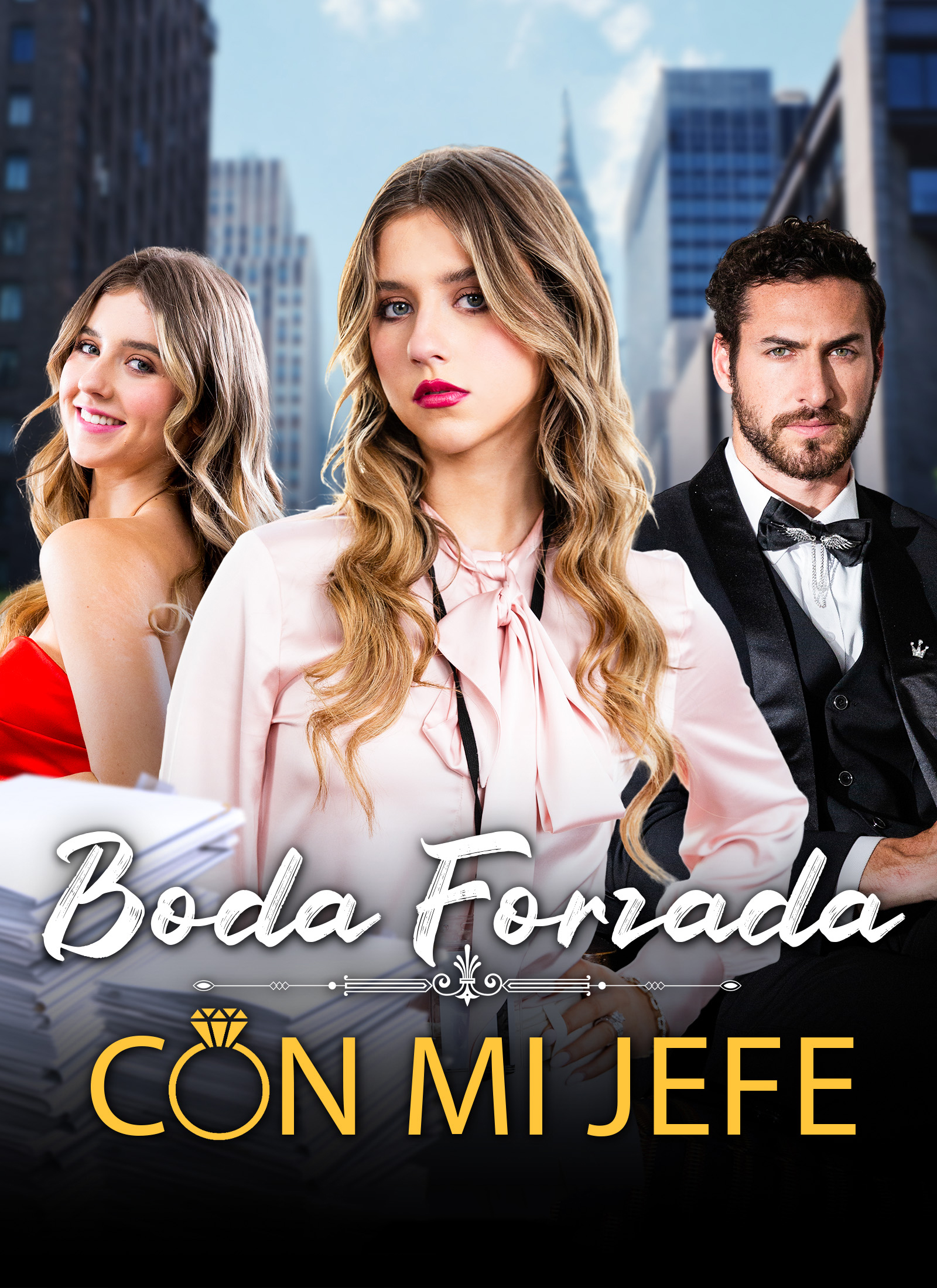 Portada de Boda Forzada con Mi Jefe