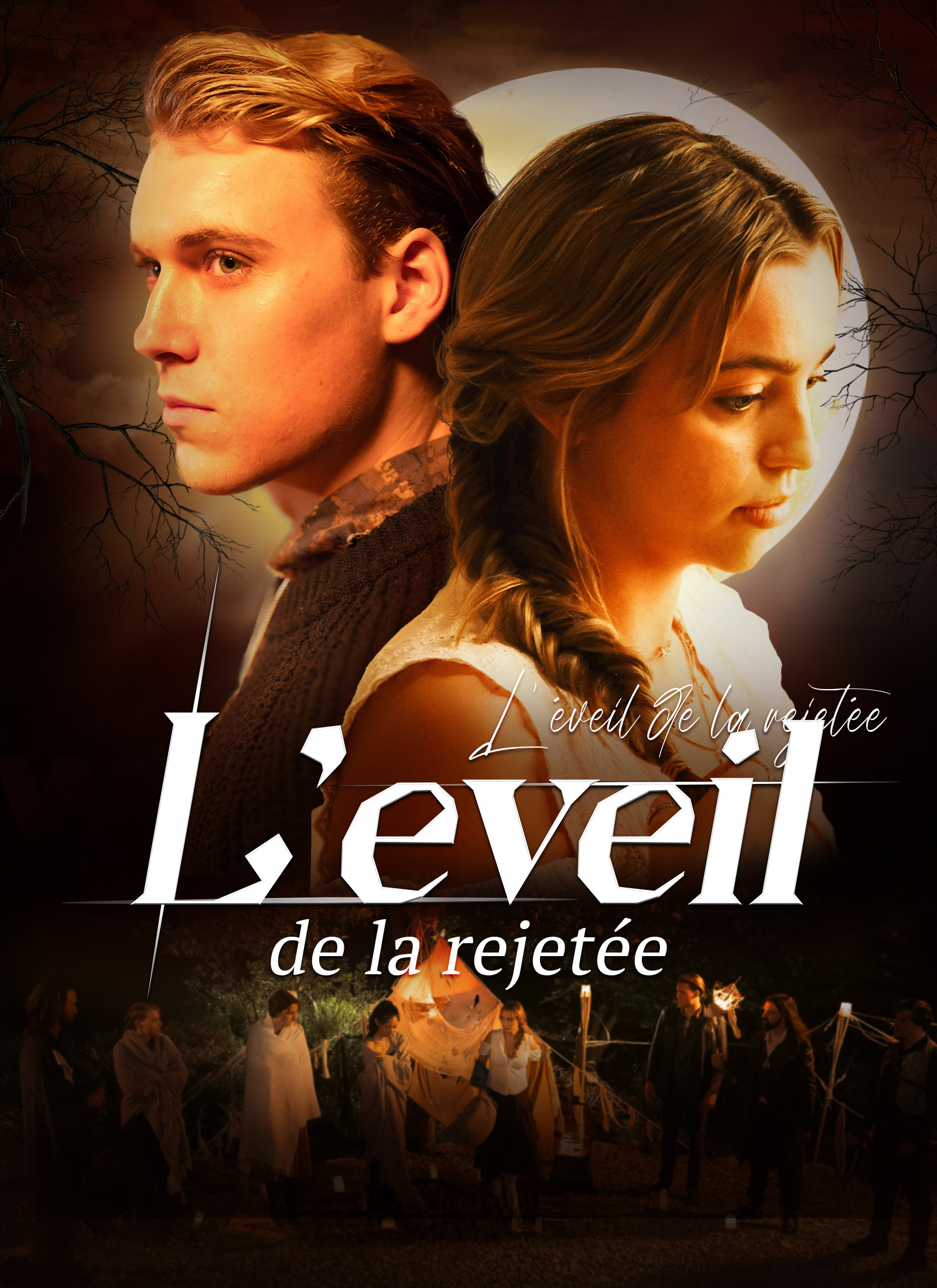 Couverture de L'éveil de la rejetée