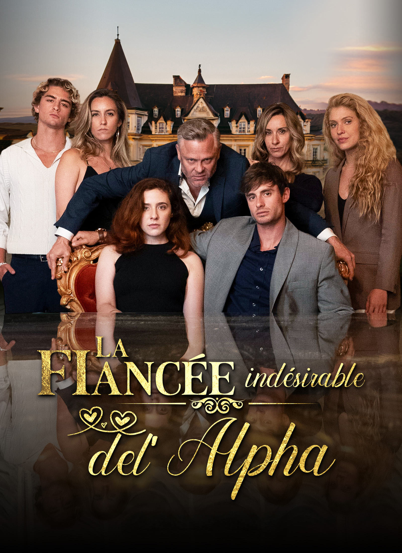 Couverture de La fiancée indésirable de l'Alpha