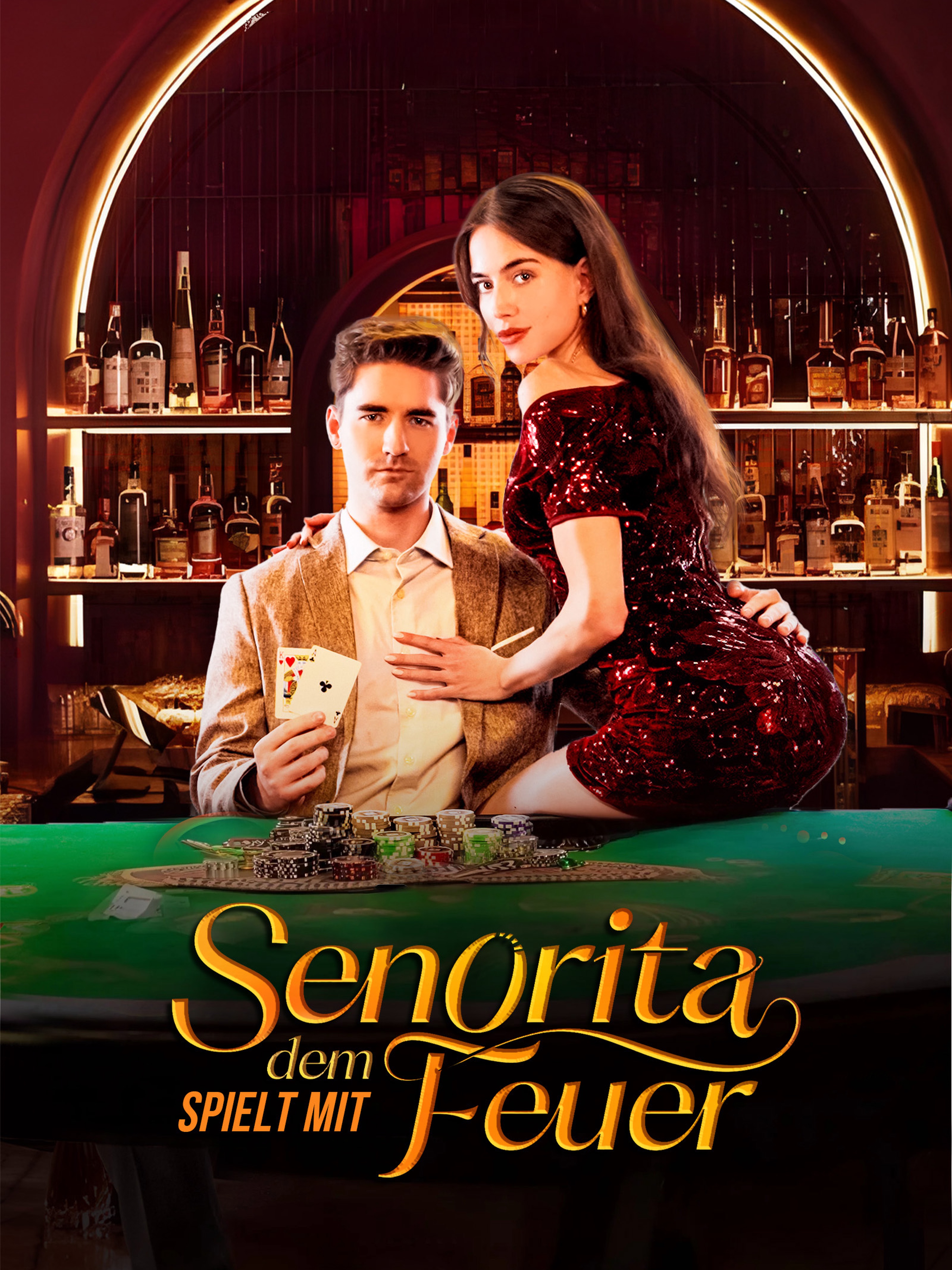 Senorita spielt mit dem Feuer