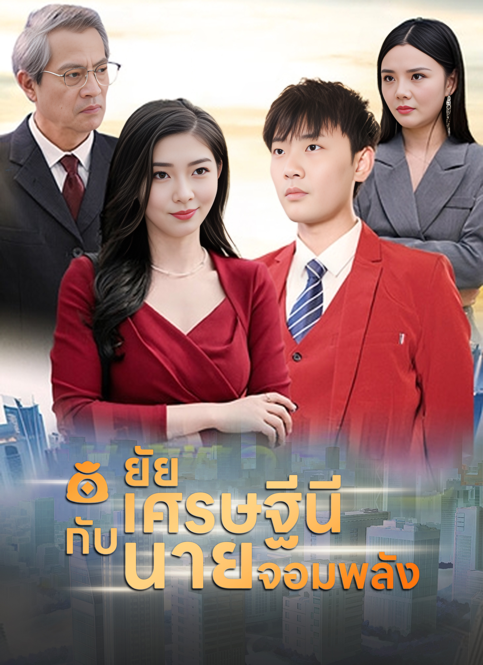 หน้าปกยัยเศรษฐีนีกับนายจอมพลัง