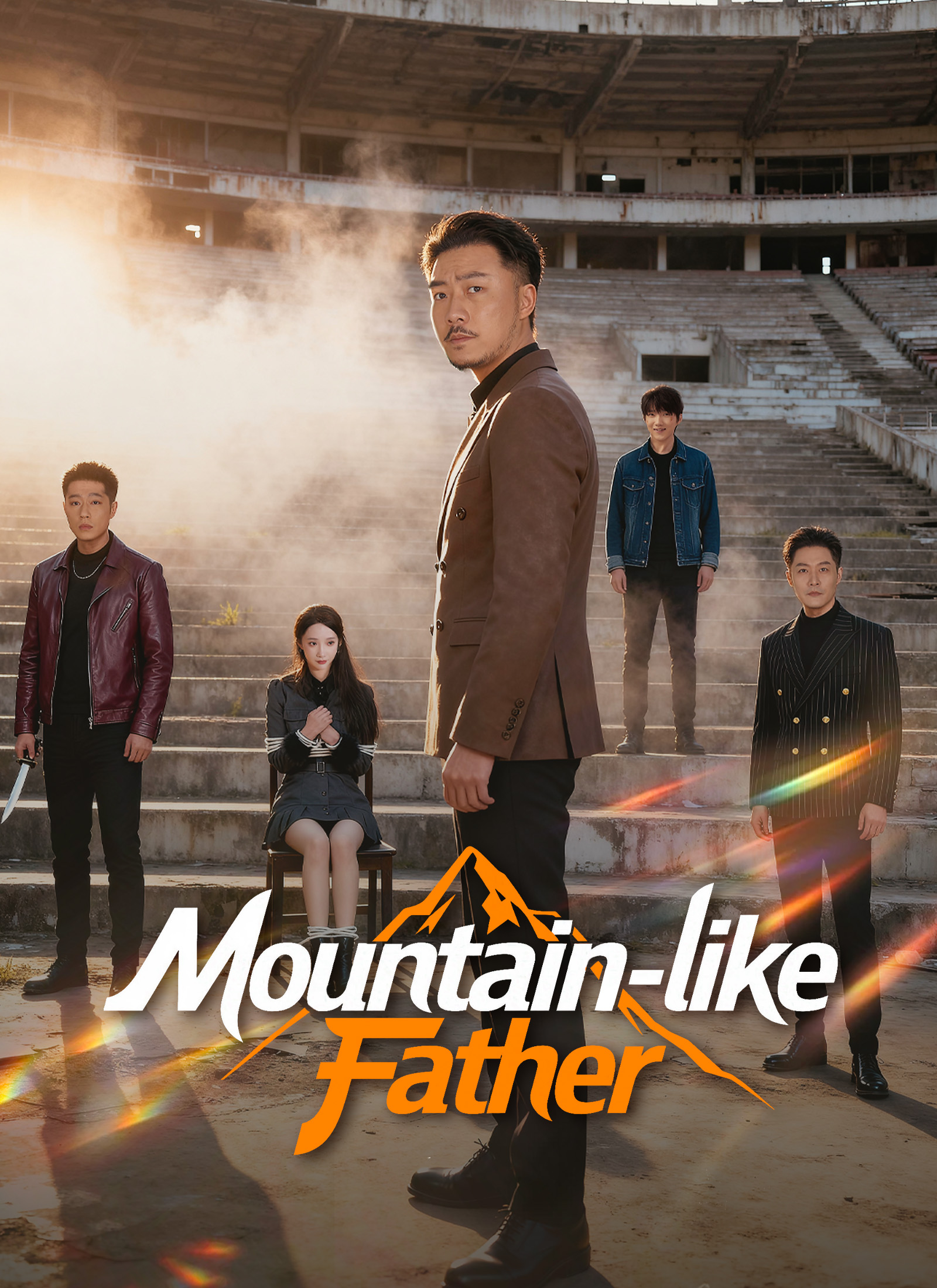 Mountain-like Father Vertical Poster