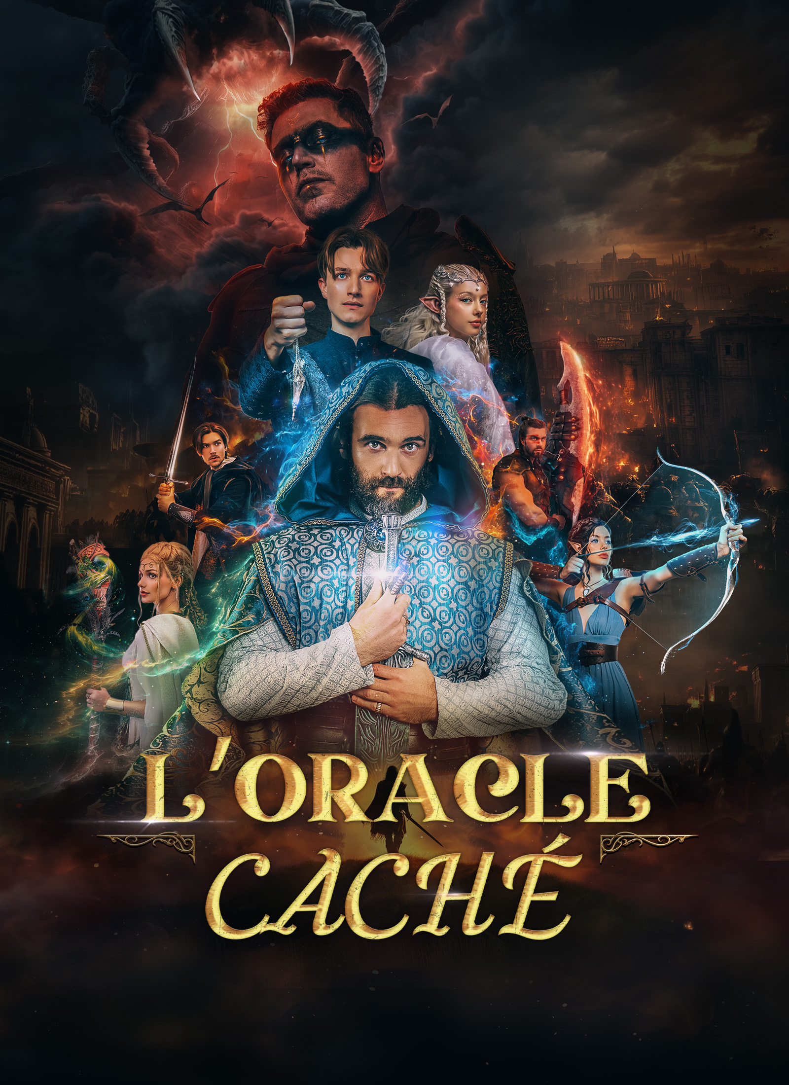Couverture de L’Oracle Caché