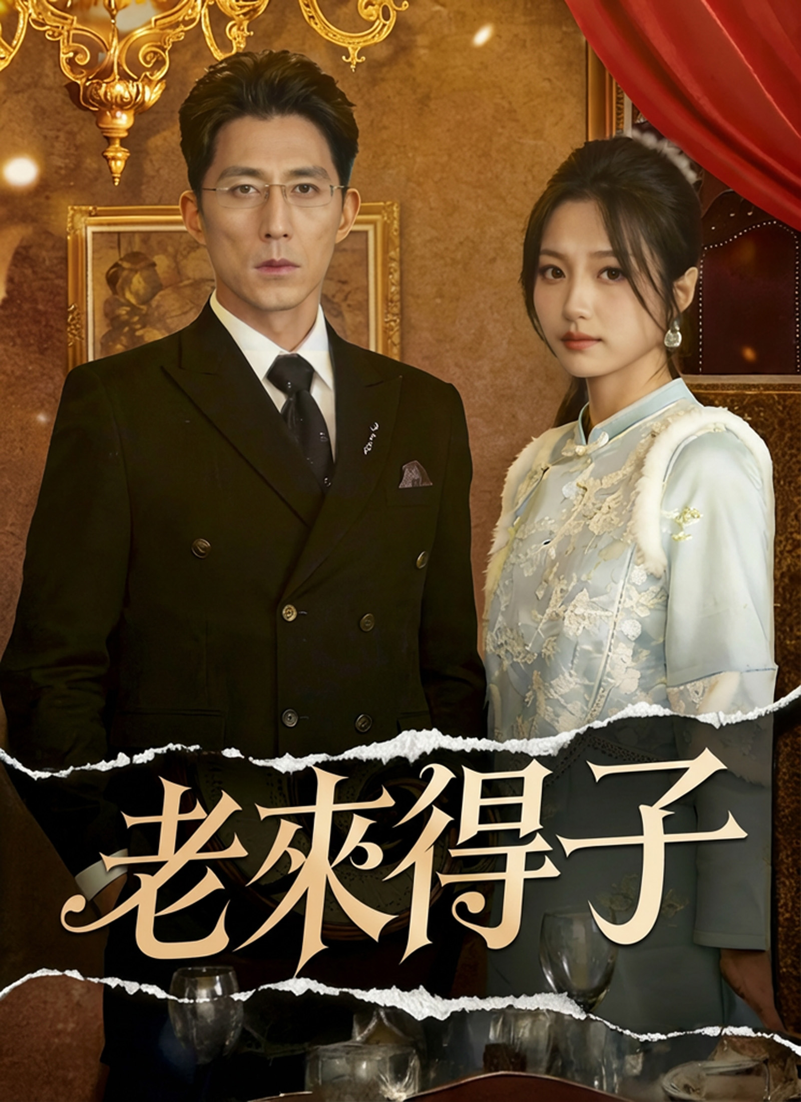 《老來得子》封面