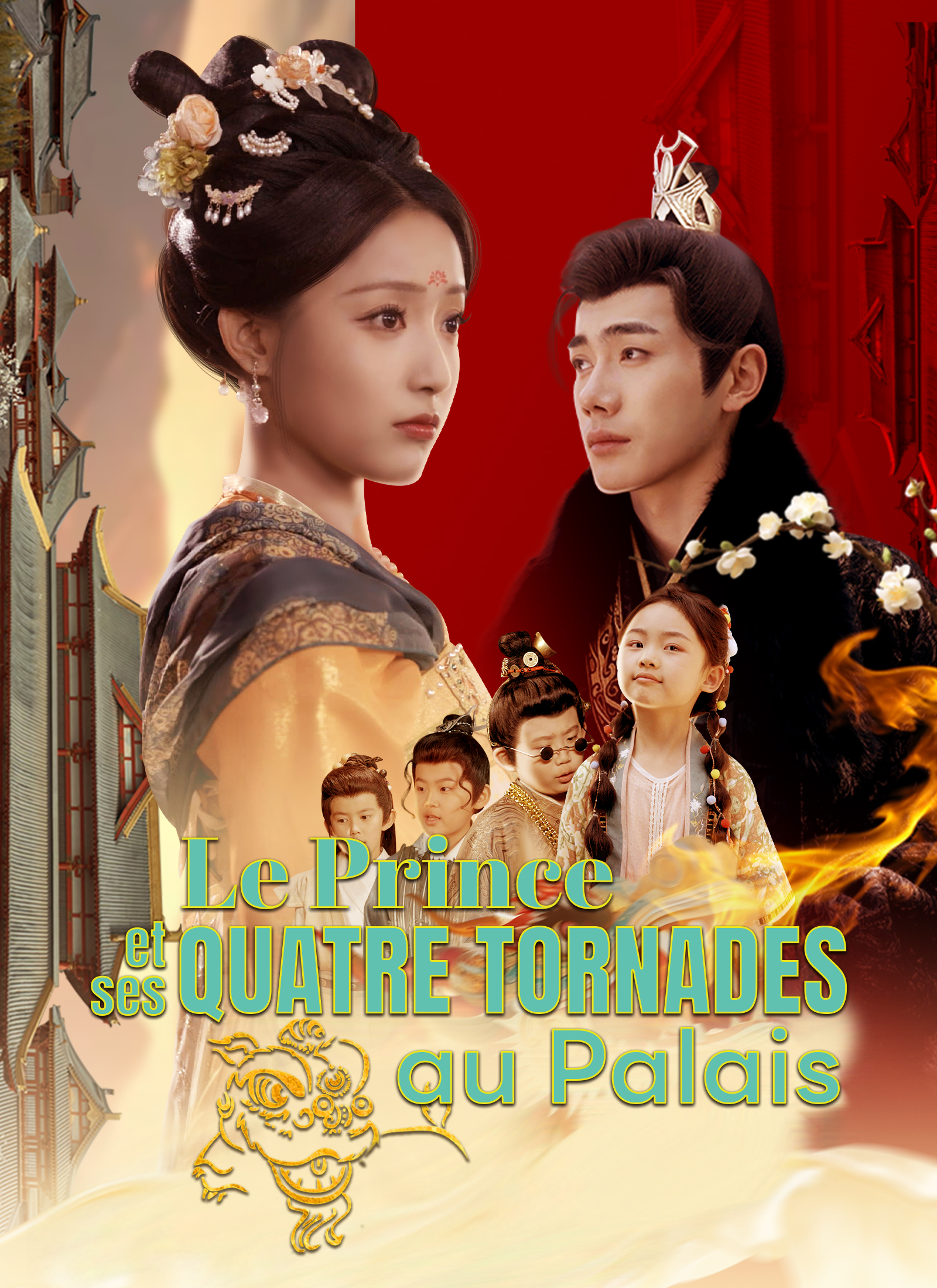 Le Prince et ses Quatre Tornades au Palais