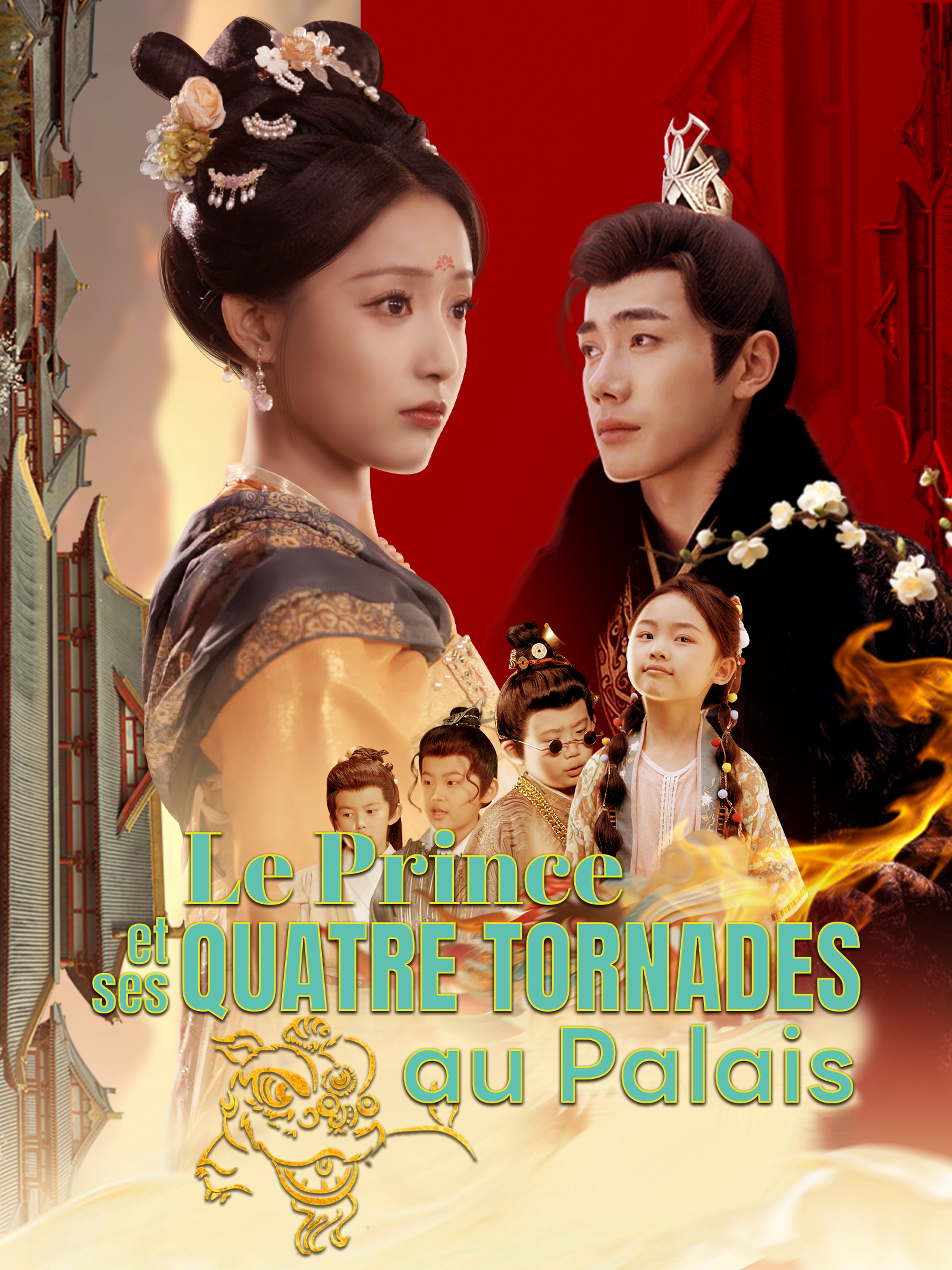 Le Prince et ses Quatre Tornades au Palais