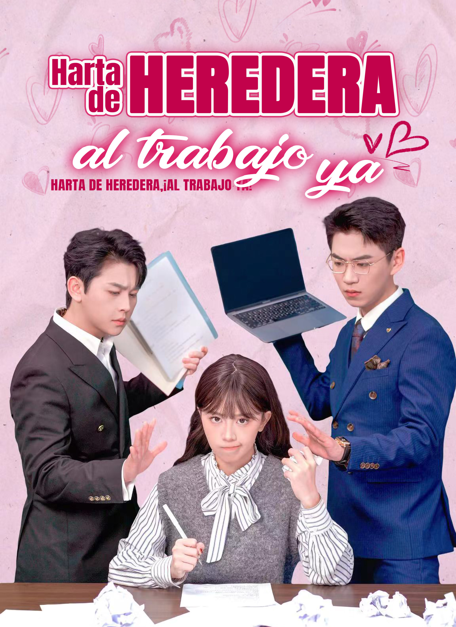 Portada de Harta de heredera, ¡al trabajo ya!