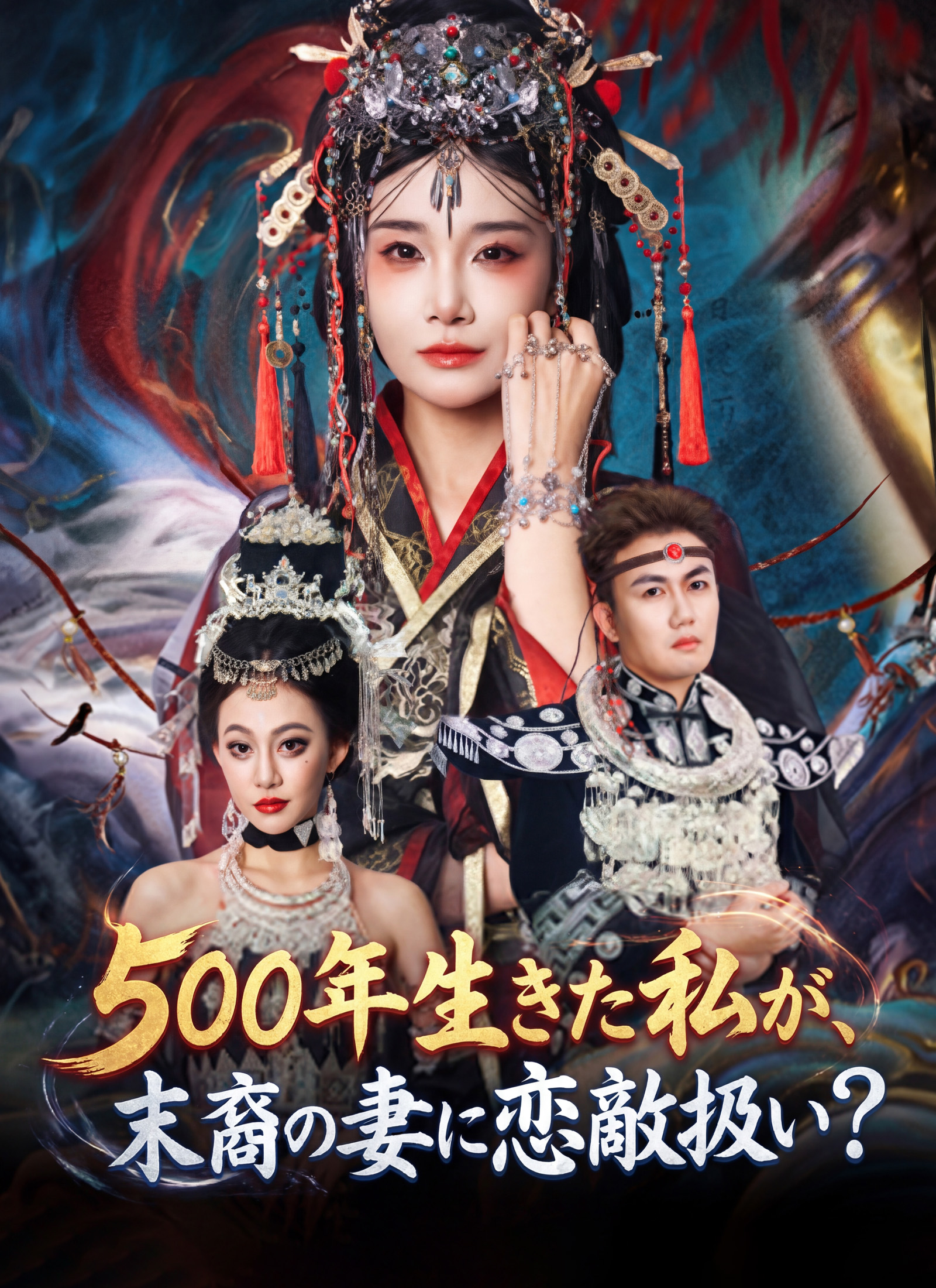 「500年生きた私が、末裔の妻に恋敵扱い？」のカバー画像