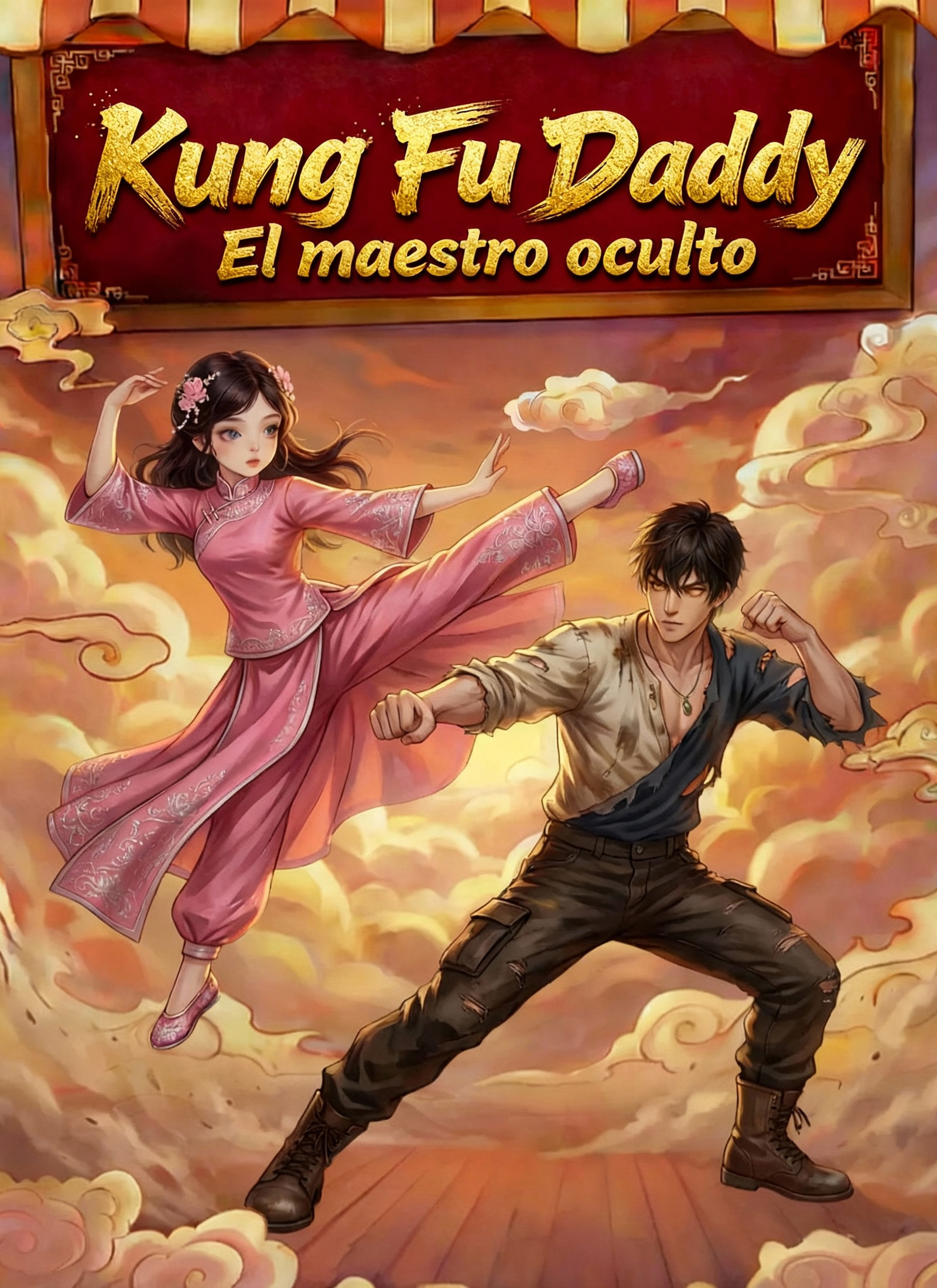 Portada de Kung Fu Daddy El maestro oculto