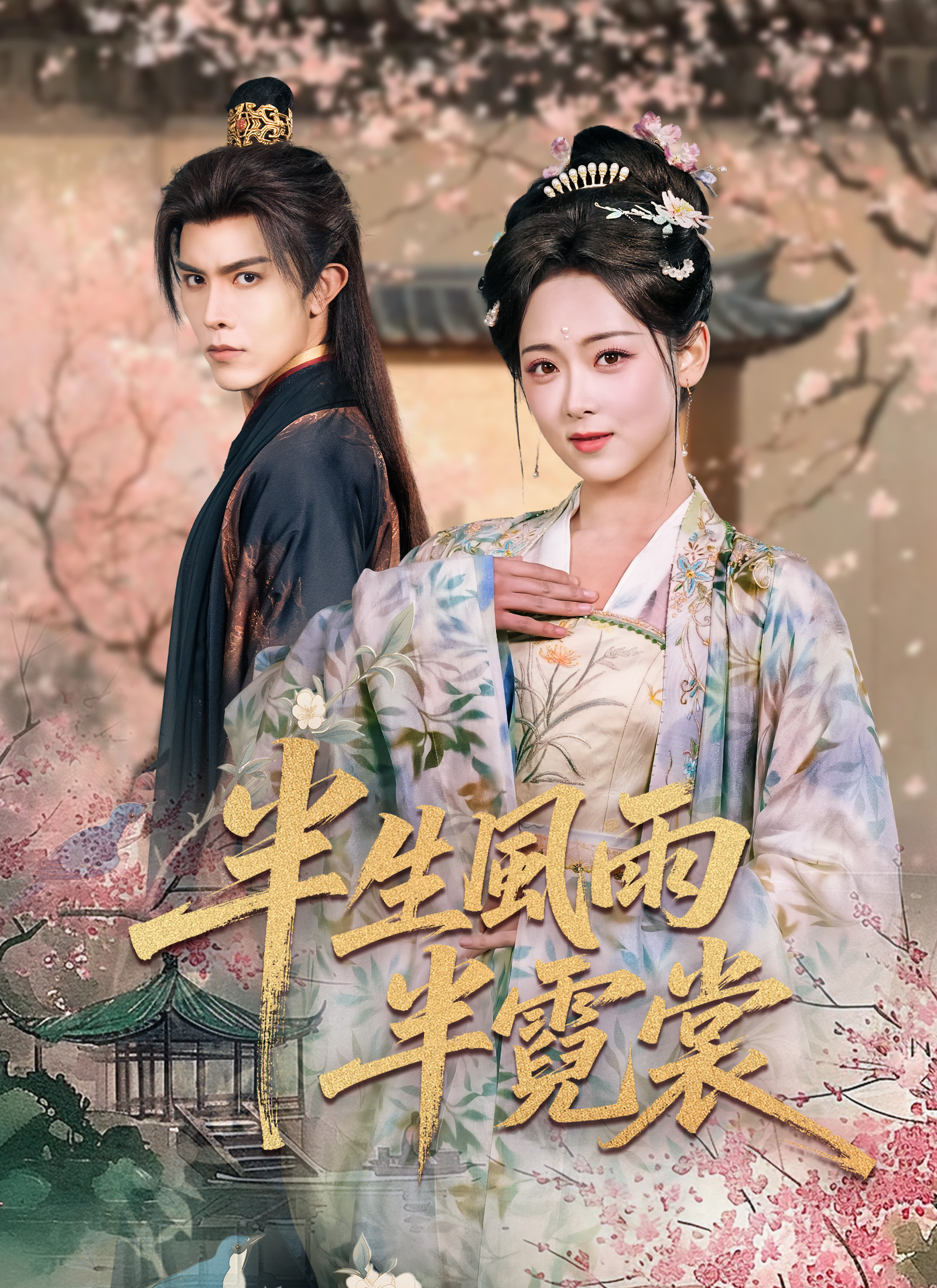 《半生風雨半霓裳》封面