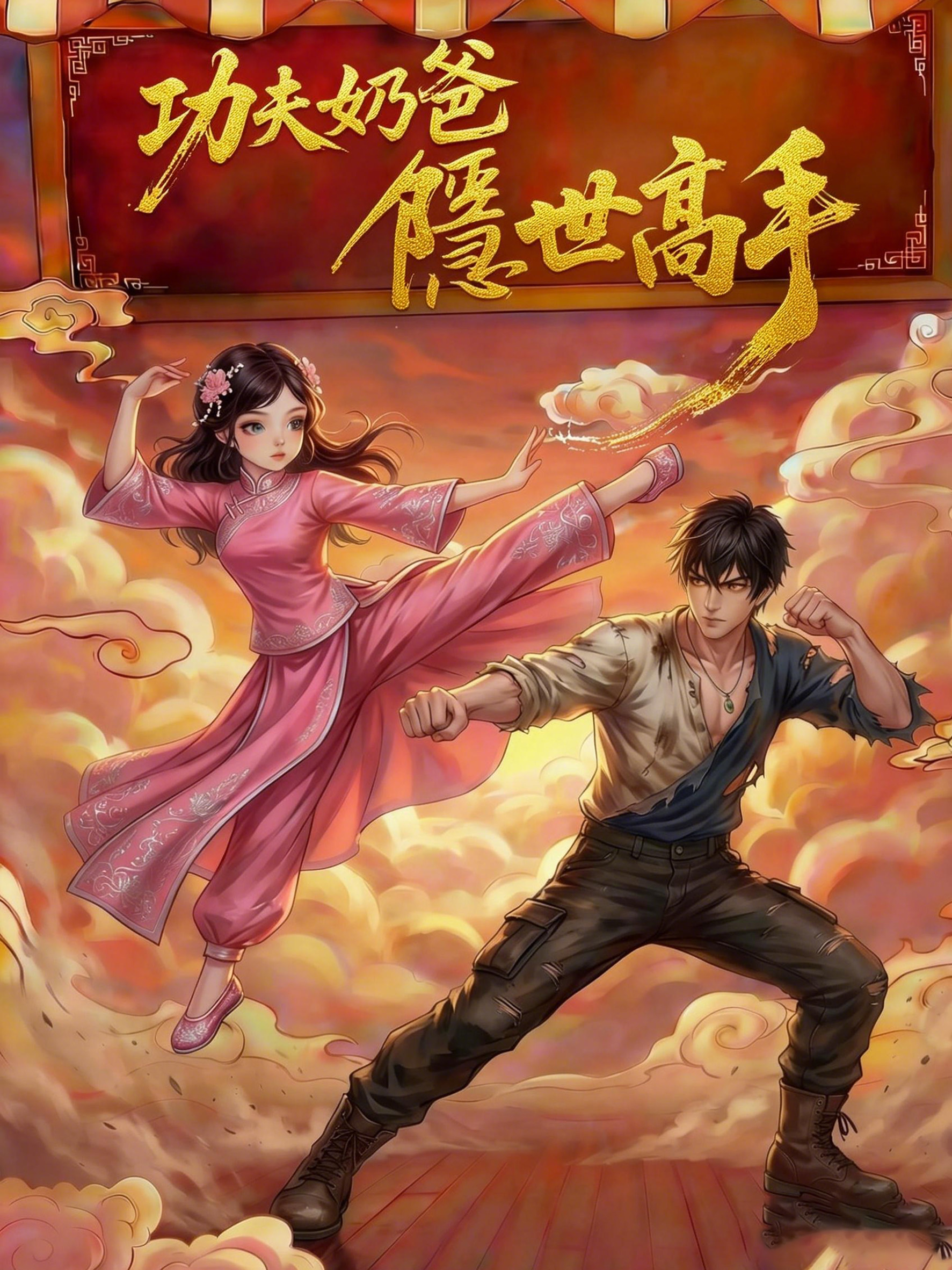 《功夫奶爸:隱世高手》封面