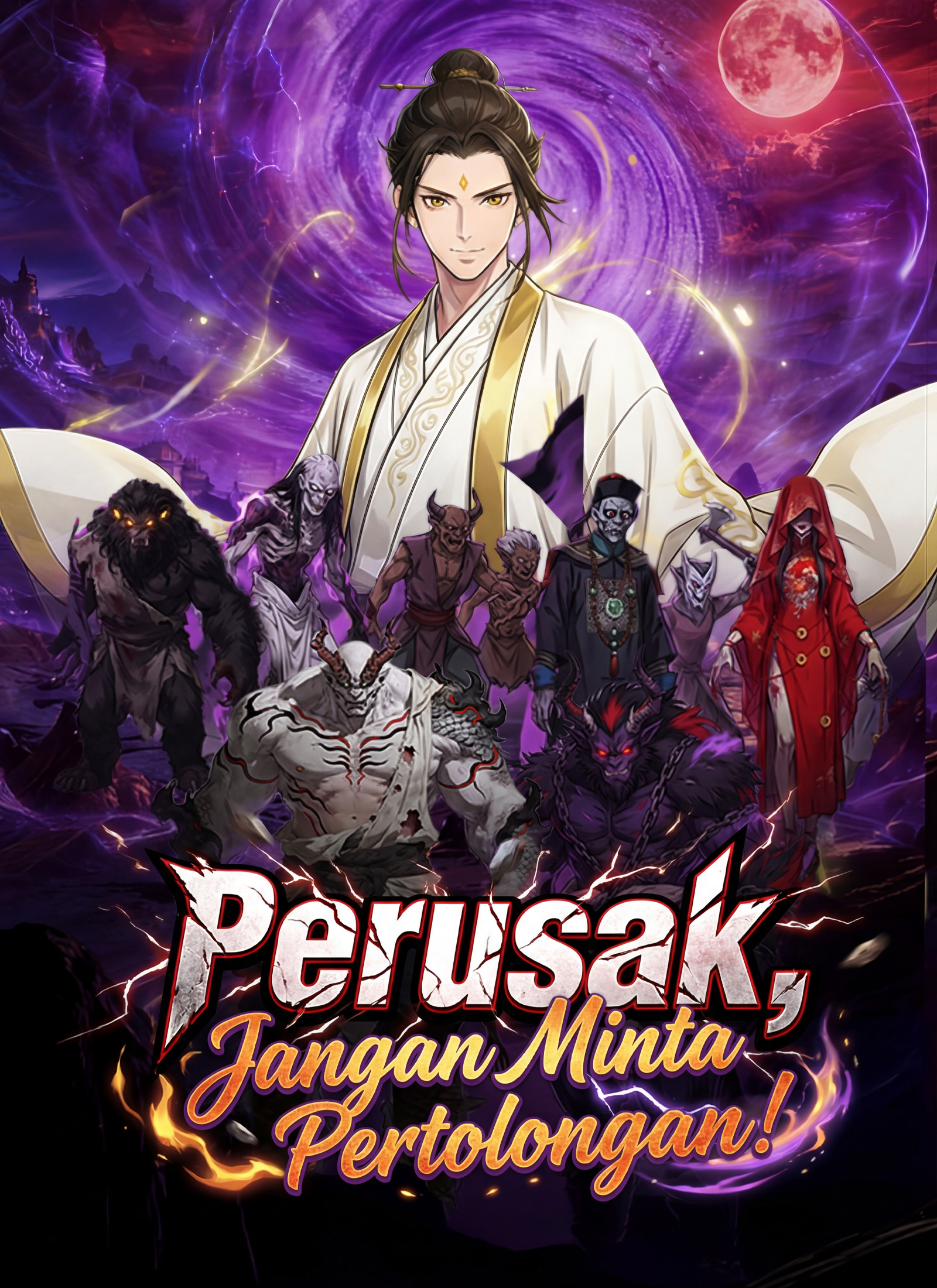 Poster Perusak, Jangan Minta Pertolongan!