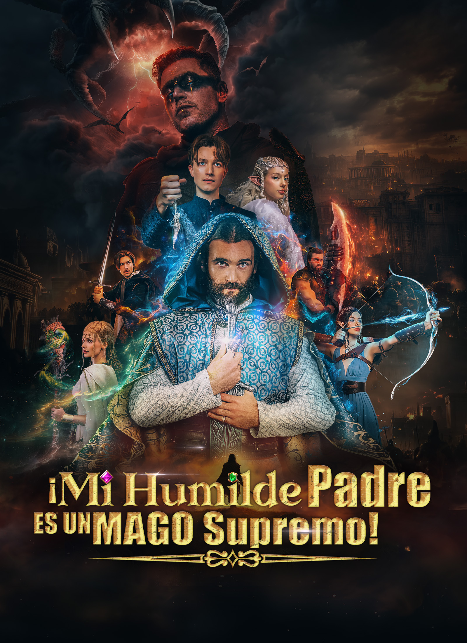 [Doblado]¡Mi Humilde Padre es un Mago Supremo!