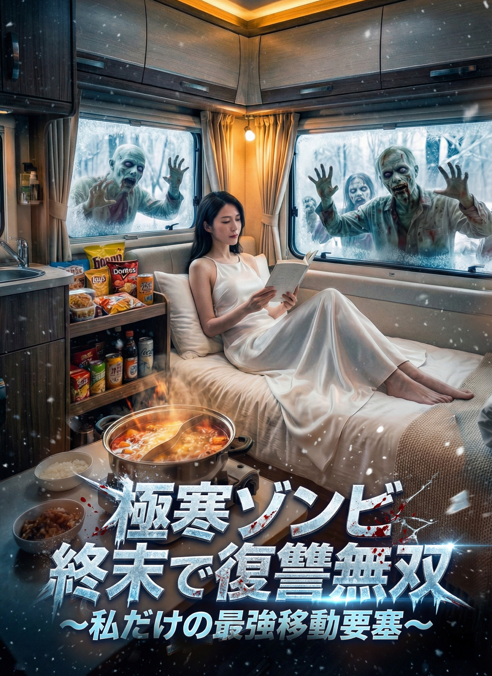 極寒ゾンビ終末で復讐無双～私だけの最強移動要塞～