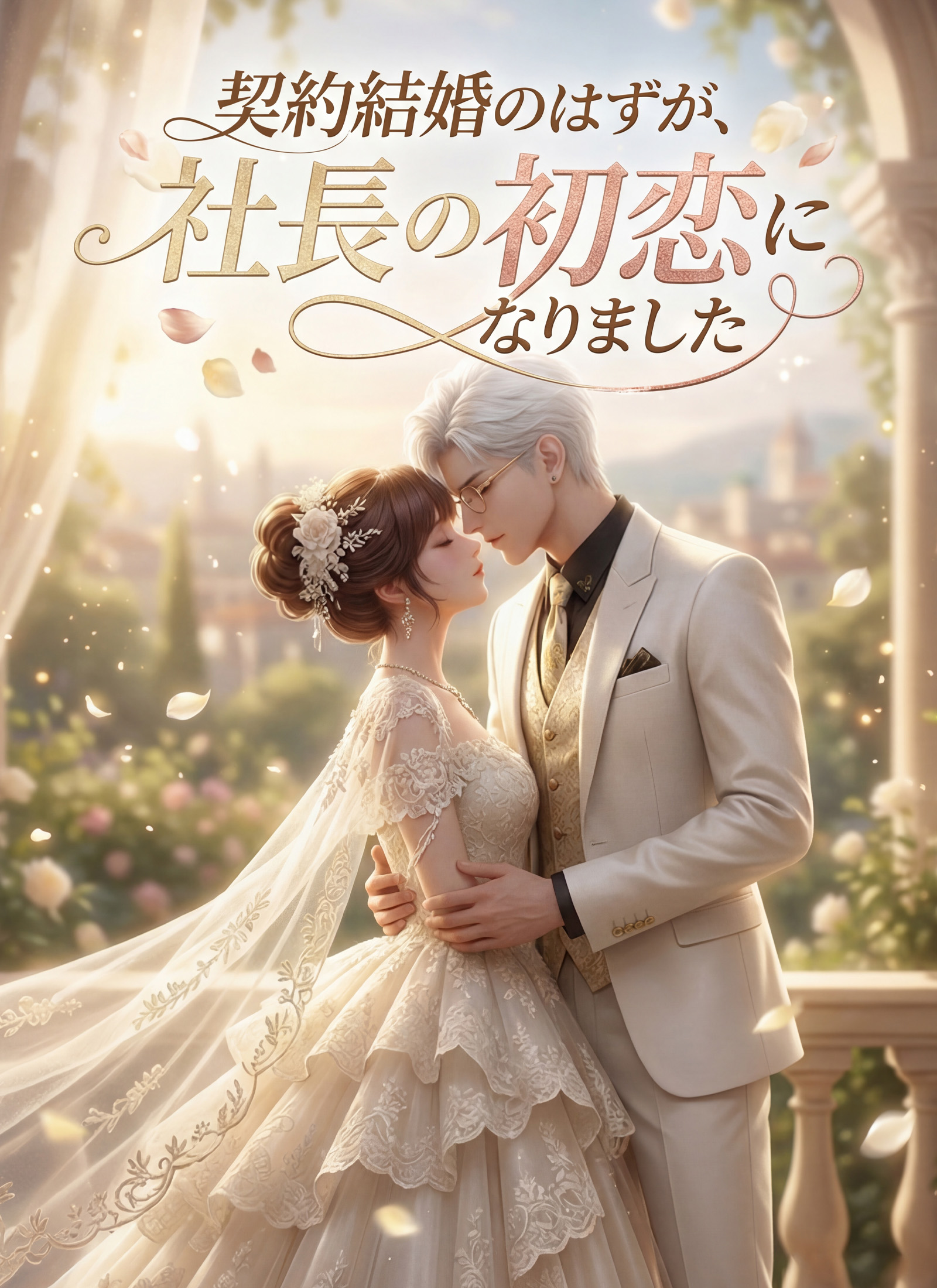 「契約結婚のはずが、社長の初恋になりました」のカバー画像