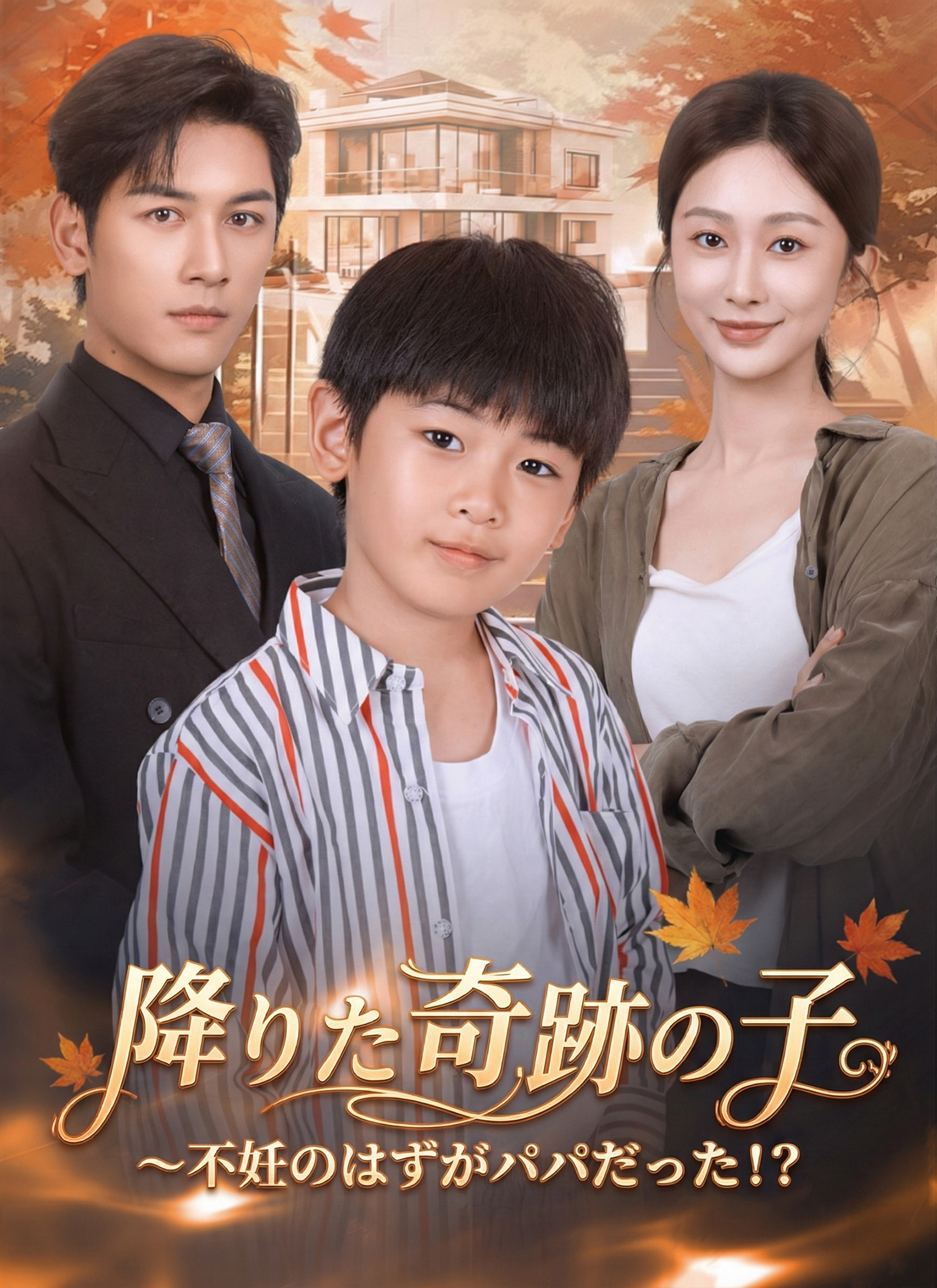「降りた奇跡の子~不妊のはずがパパだった!?」のカバー画像