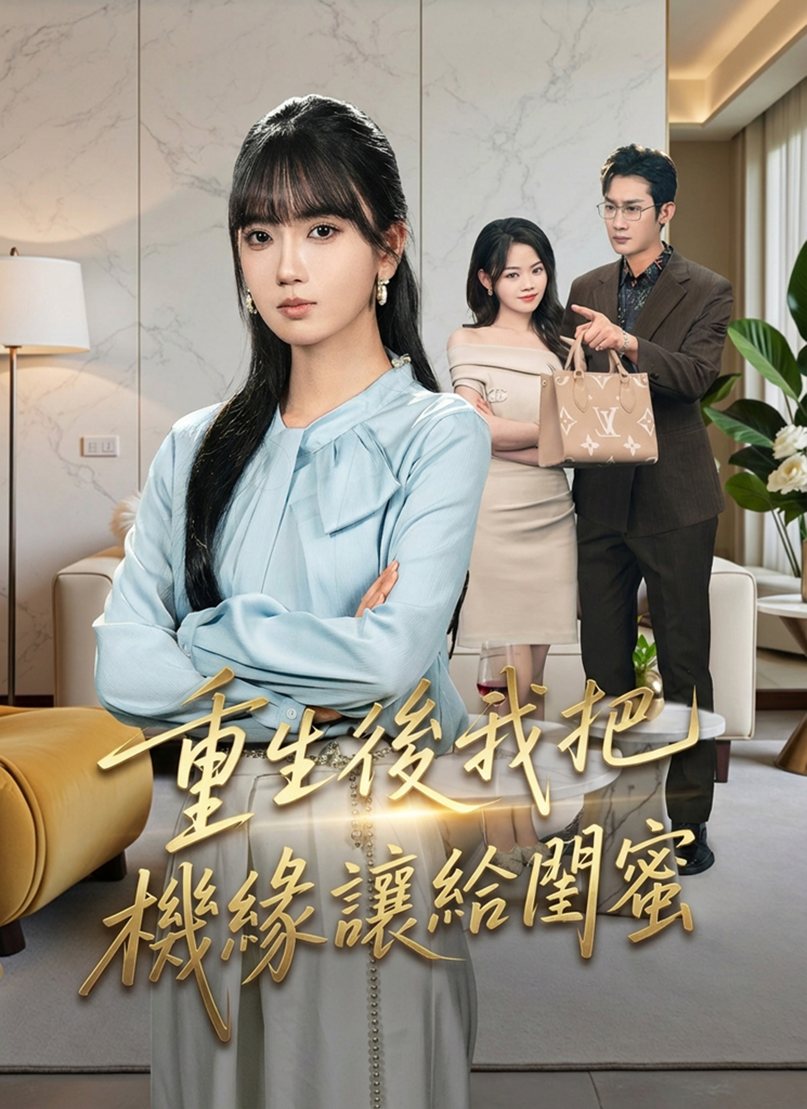 《重生後我把機緣讓給閨蜜》封面